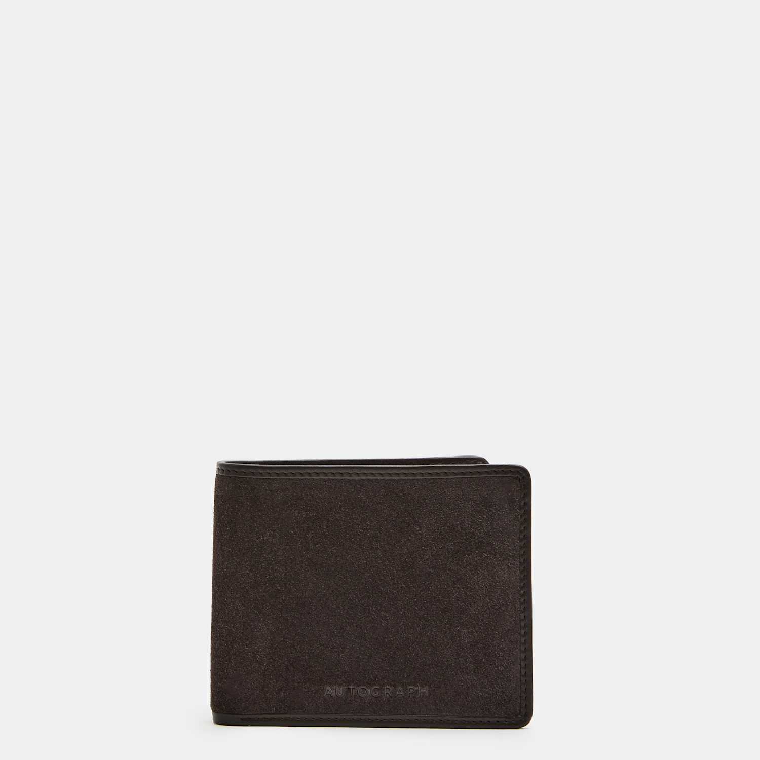 Autograph Men's Leather Bifold Wallet - Dark Chocolate