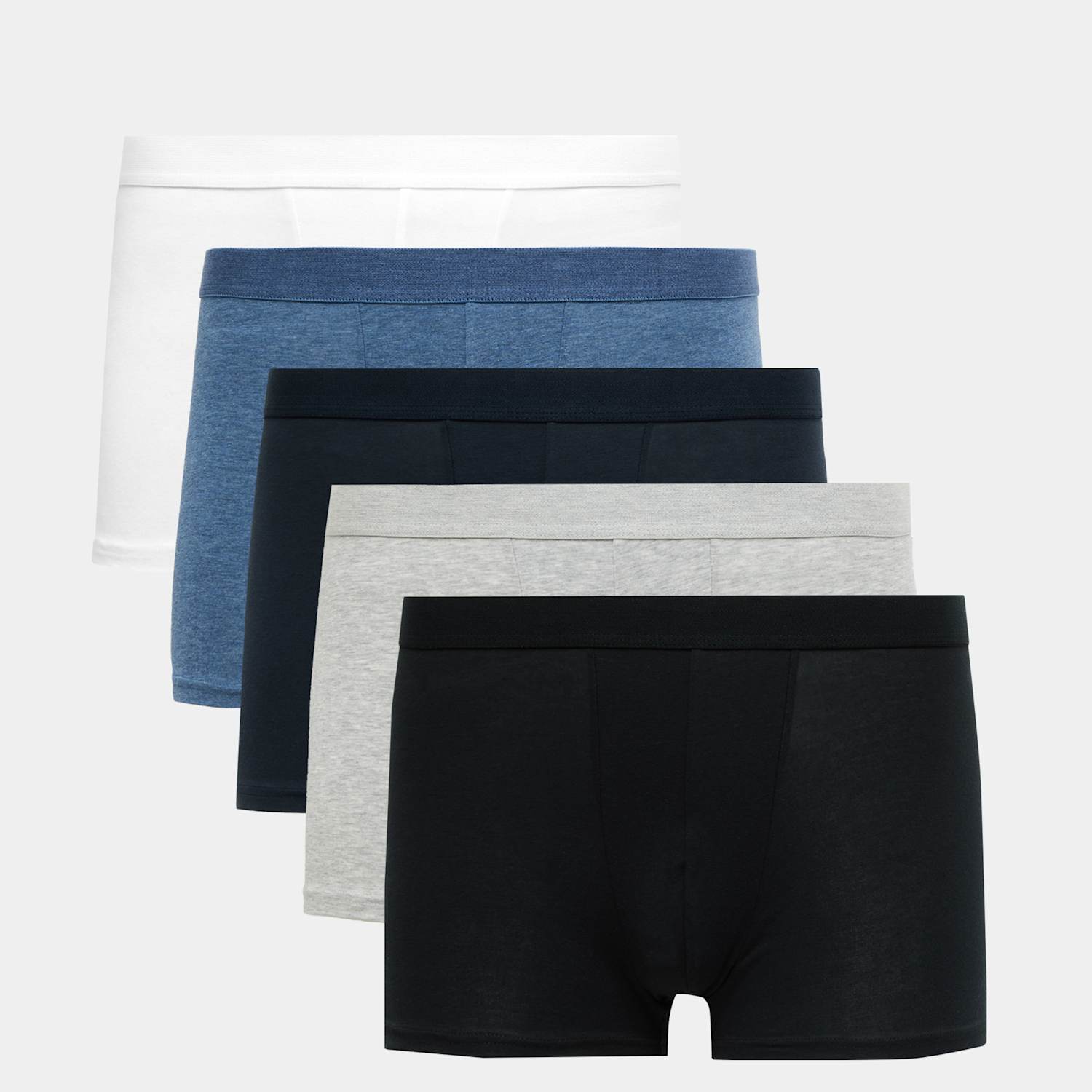 M&S Men's 5 Pack Cool & Fresh Cotton Rich Hipsters - 2XL - Multi