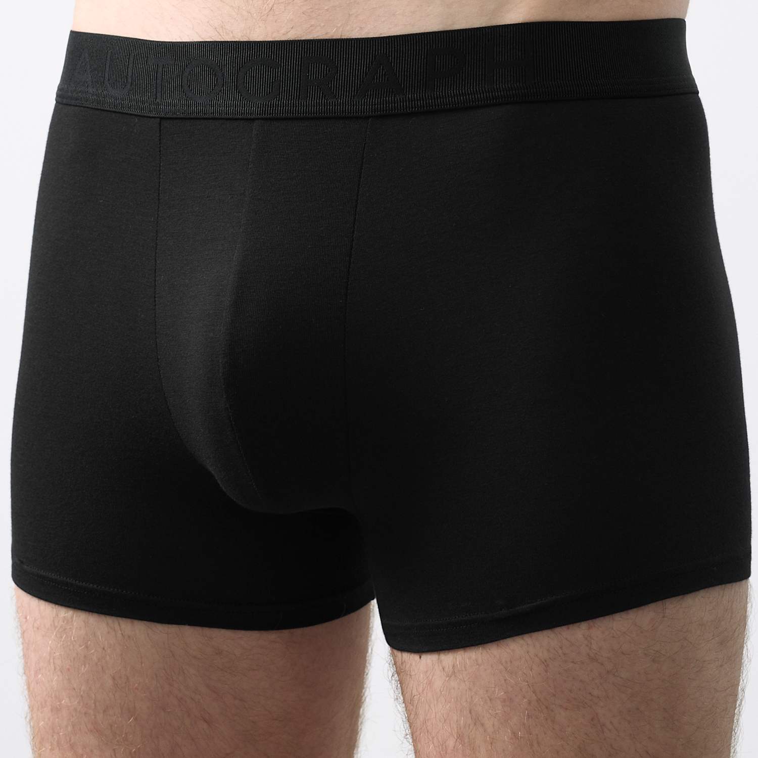 Autograph Men's 3 Pack Supersoft Secret Support Trunks - XL - Black