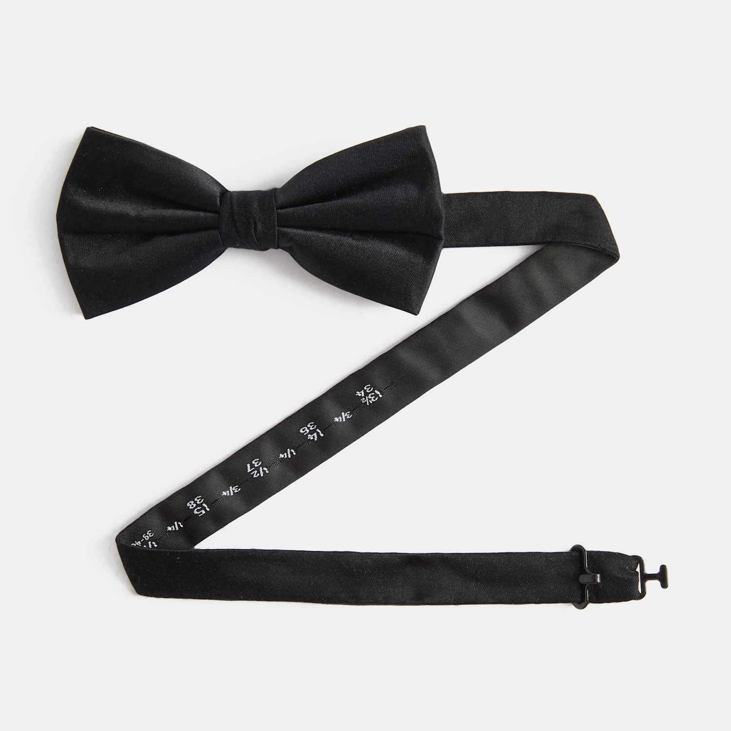 Autograph Men's Pure Silk Bow Tie - Black