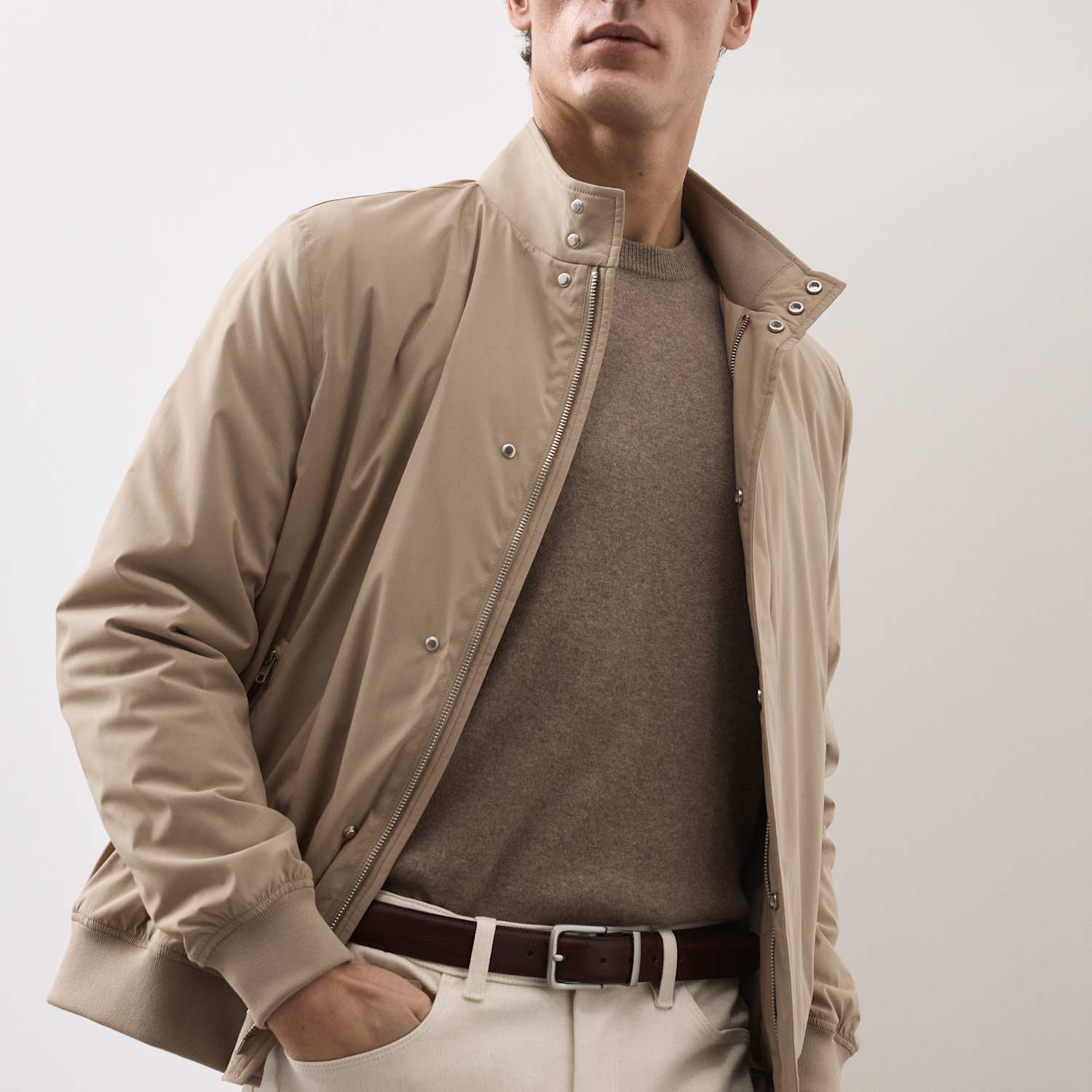 Autograph Men's Bomber Jacket - 3XL - Sand