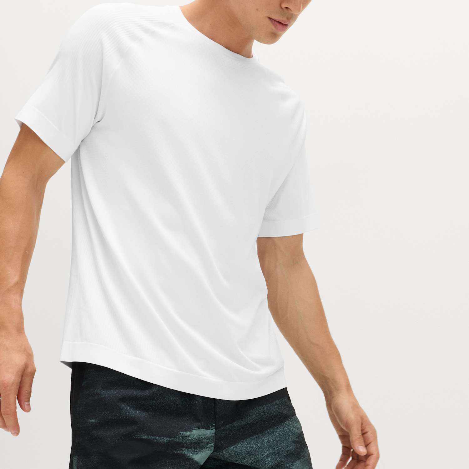Goodmove Men's Seam Free Sports T-Shirt - XL - White