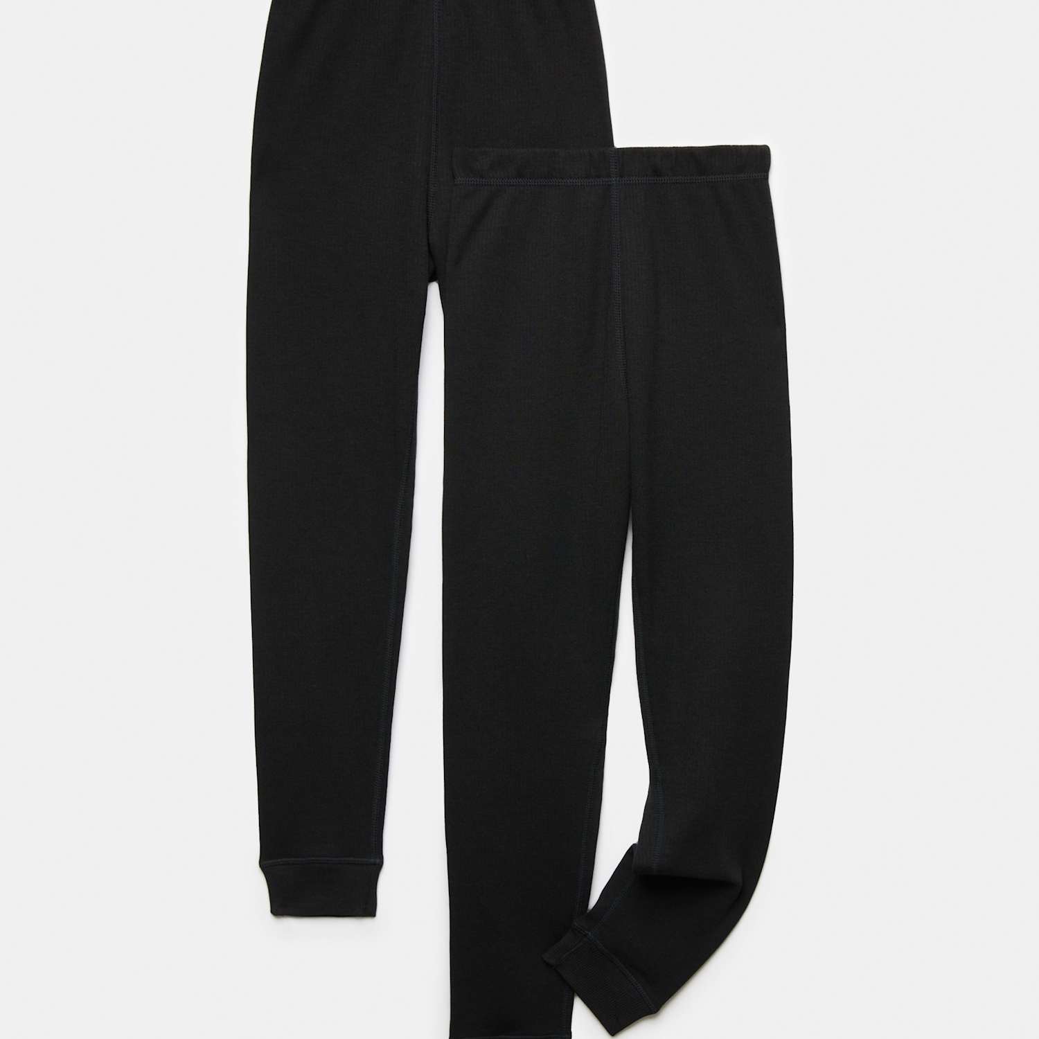 M&S Boys 2 Pack Heatgen Thermal Leggings (2-14 Yrs) - 2-3 Years - Black
