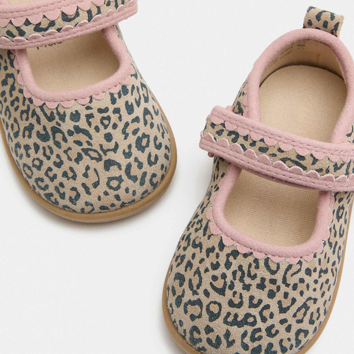 M&S Boys Barefoot Leopard Ballet Pumps (3 Small - 5 Small) - 2 - Multi