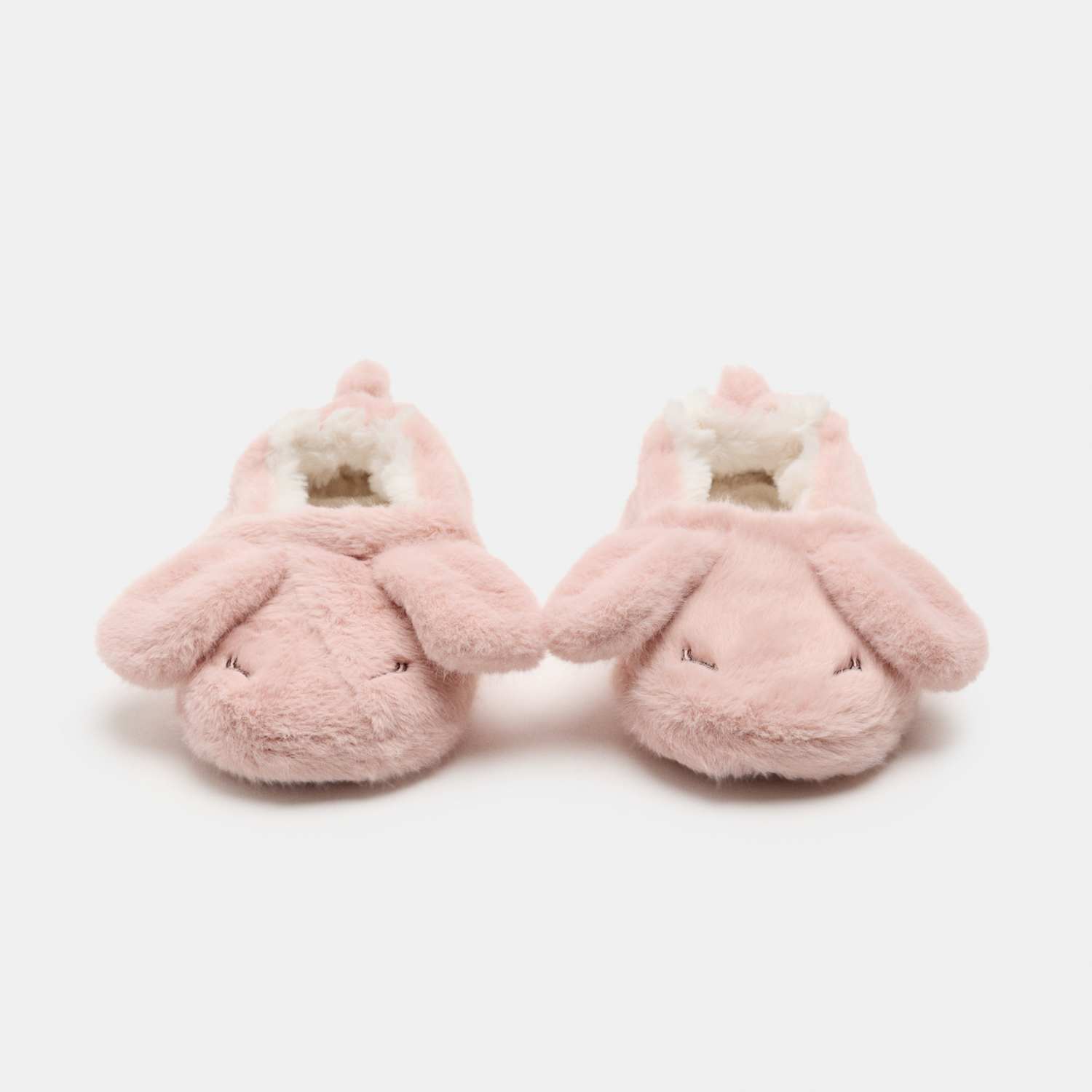 M&S Girls Bunny Slippers (4 Small - 2 Large) - 13 - Pink