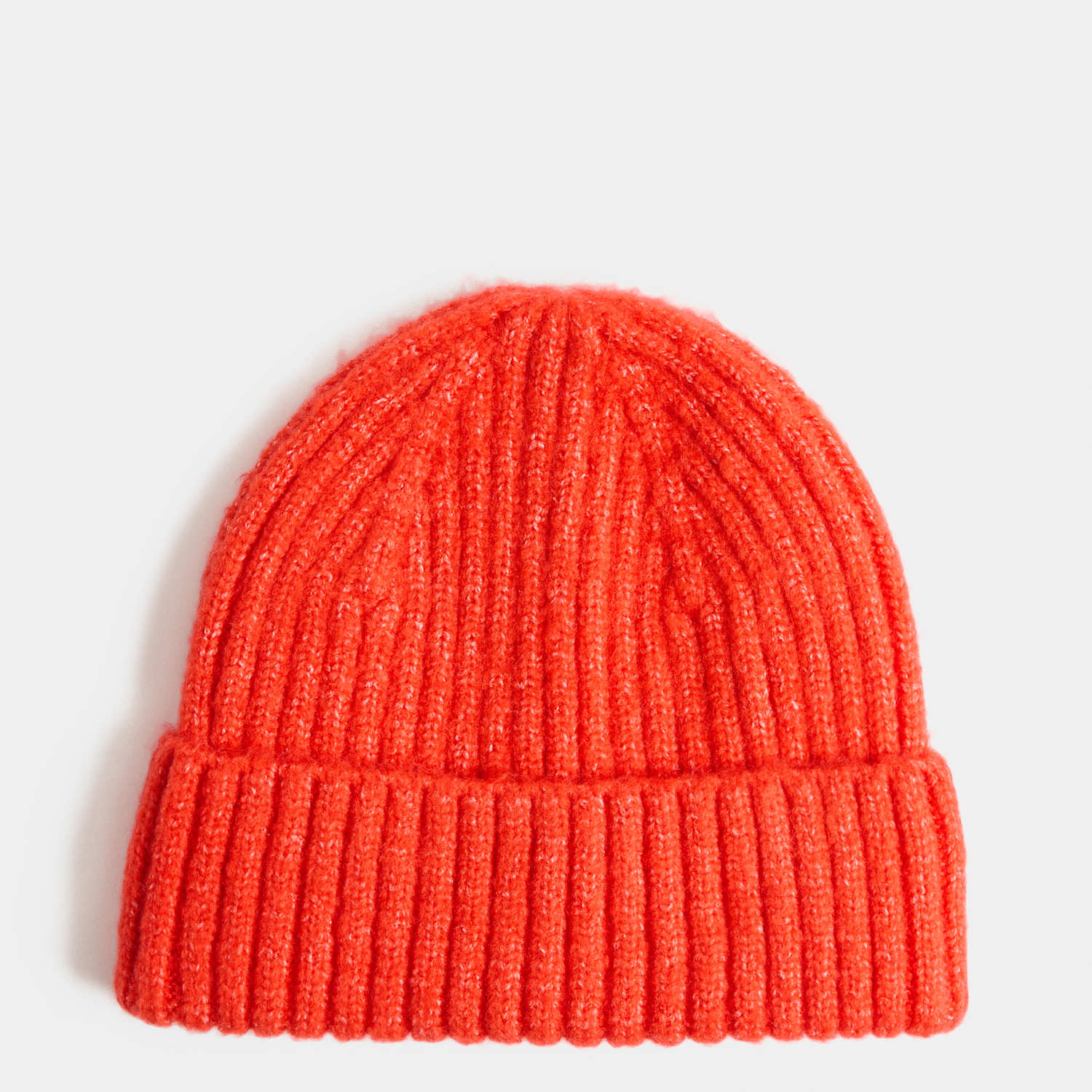 M&S Girls Beanie Hat - 1-3 Years - Orange