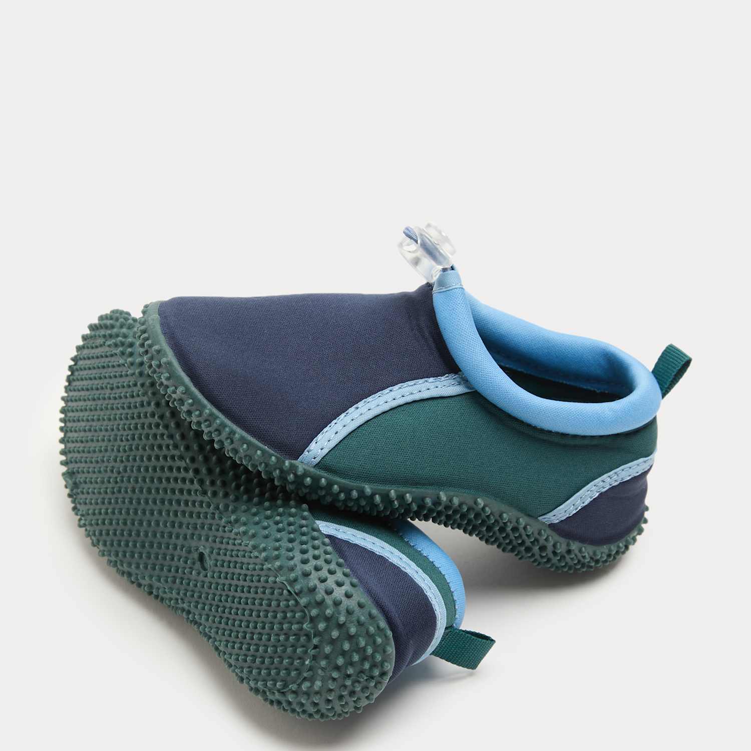M&S Boys Swim Shoes (4 Small - 2 Large) - 10 - Green Mix