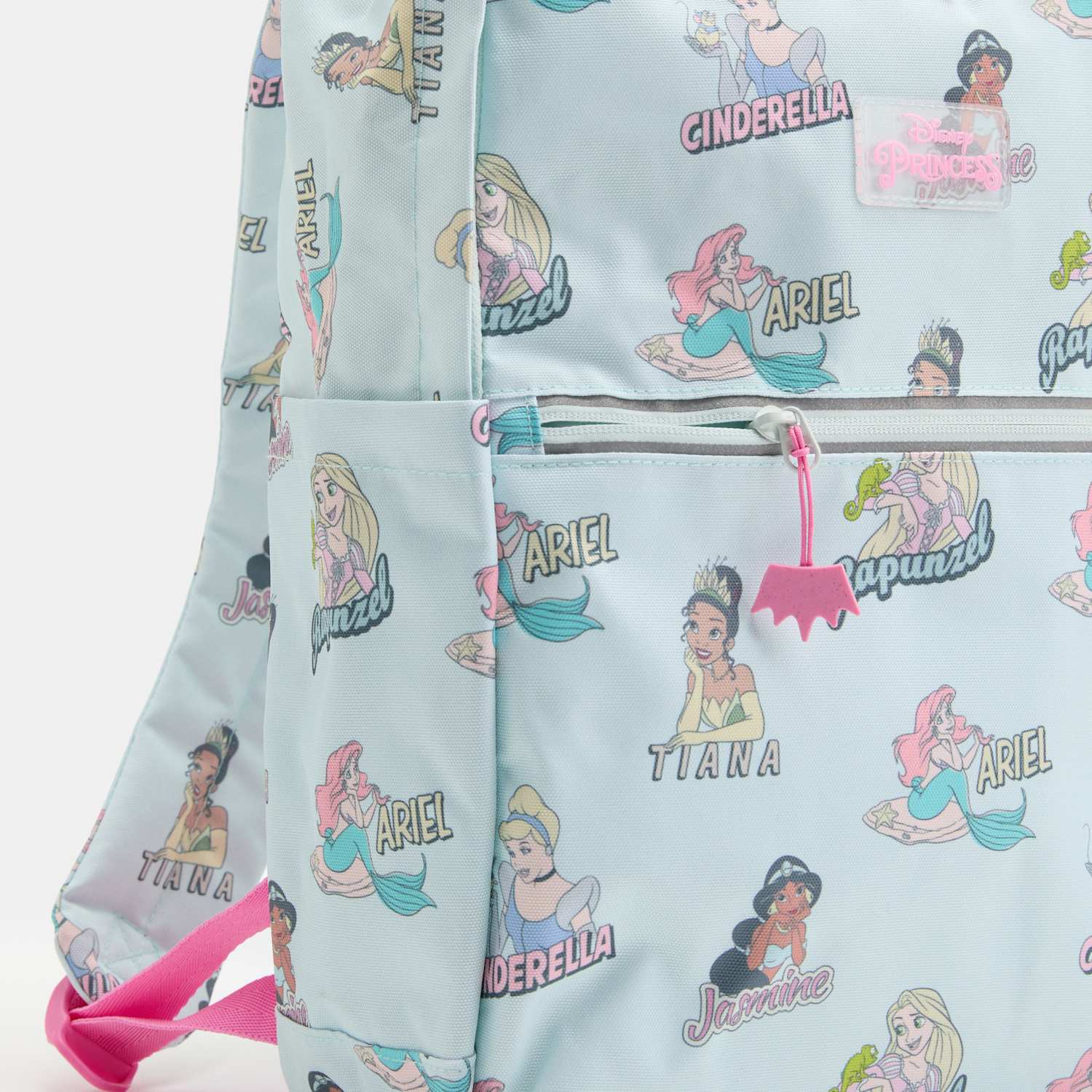 M&S Girls Stormwear Disney Princess School Backpack - Light Aqua