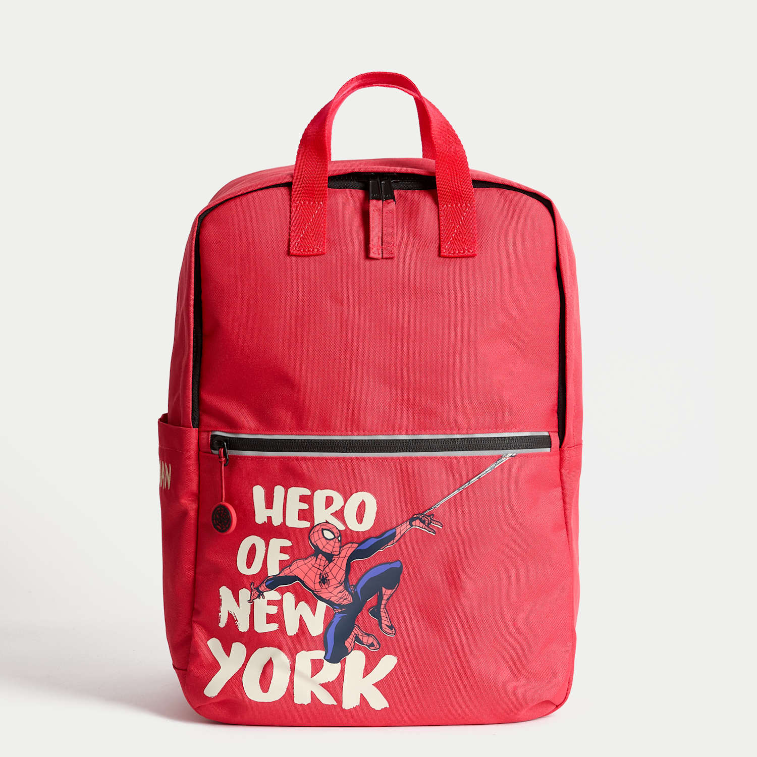 M&S Boys Stormwear Spider-Man School Backpack - Red