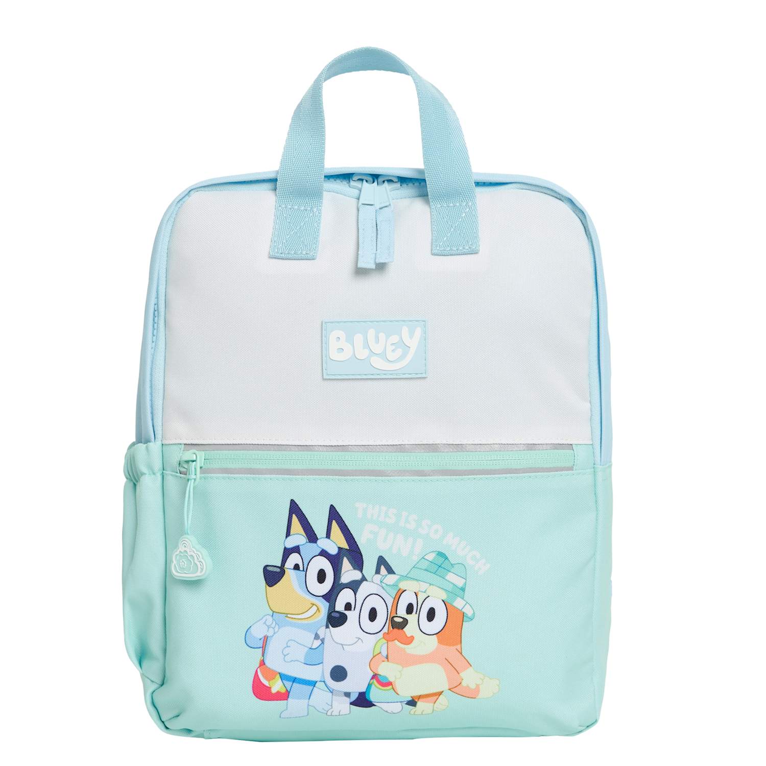 M&S Boys Bluey Stormwear Backpack - Light Blue Mix