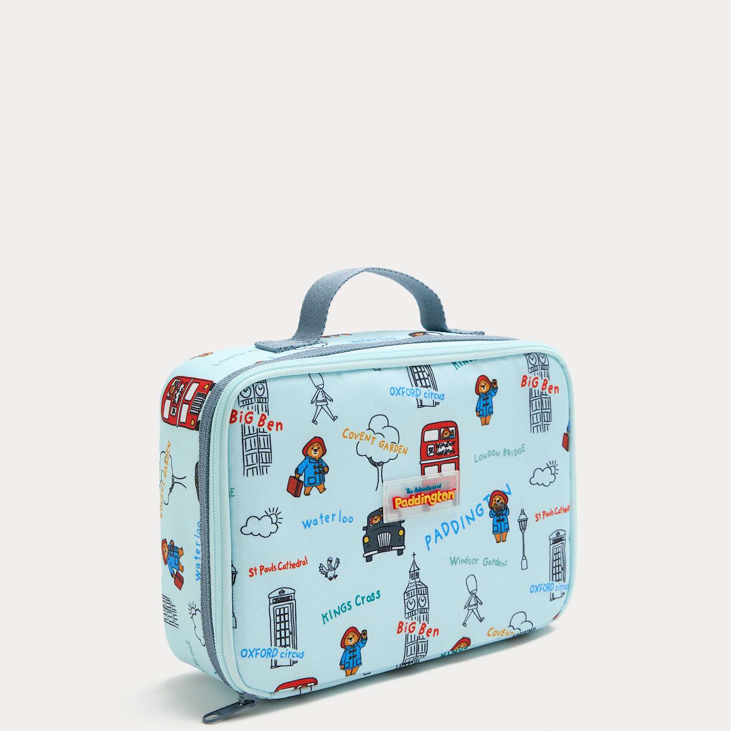 M&S Boys Paddington Thermal Lunchbox - Light Blue Mix