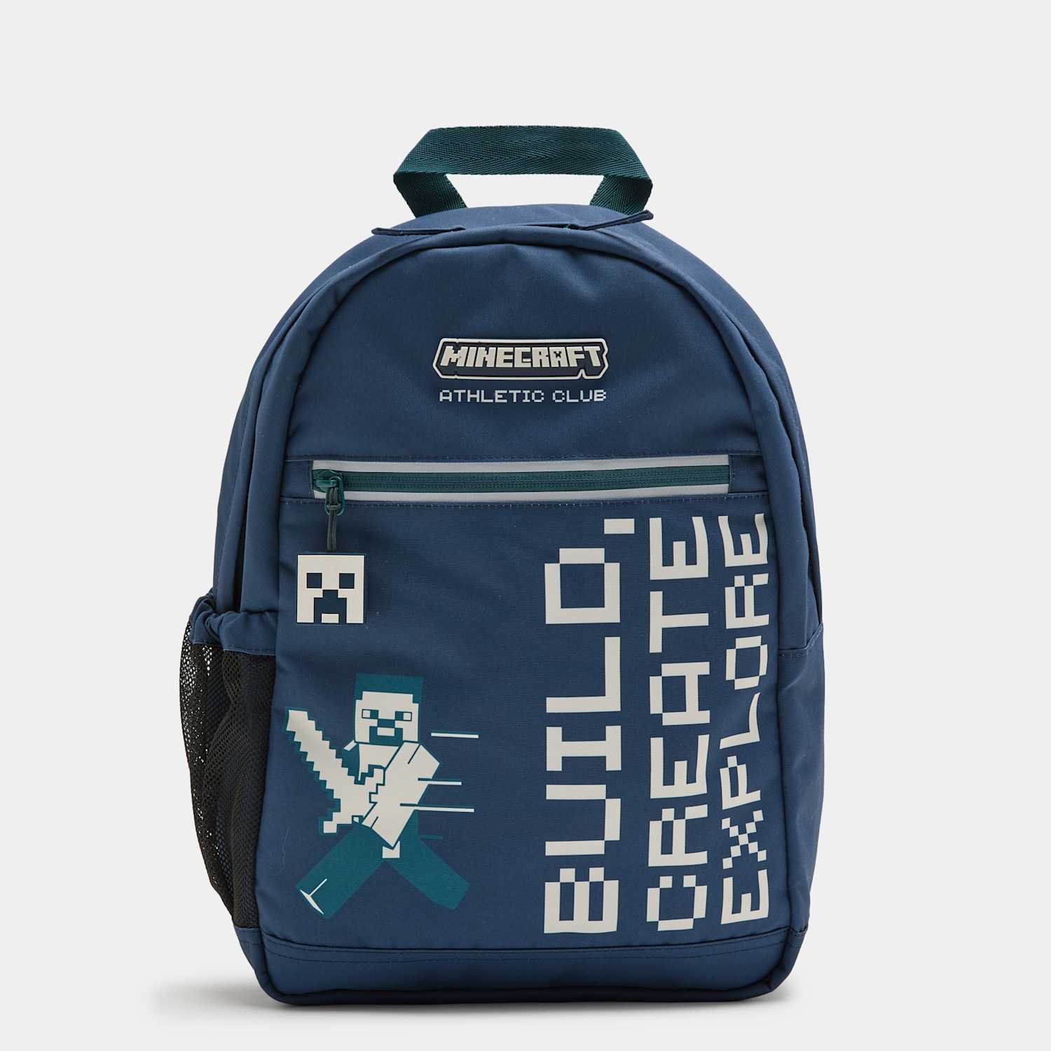 M&S Boys Minecraft Backpack - Dark Blue