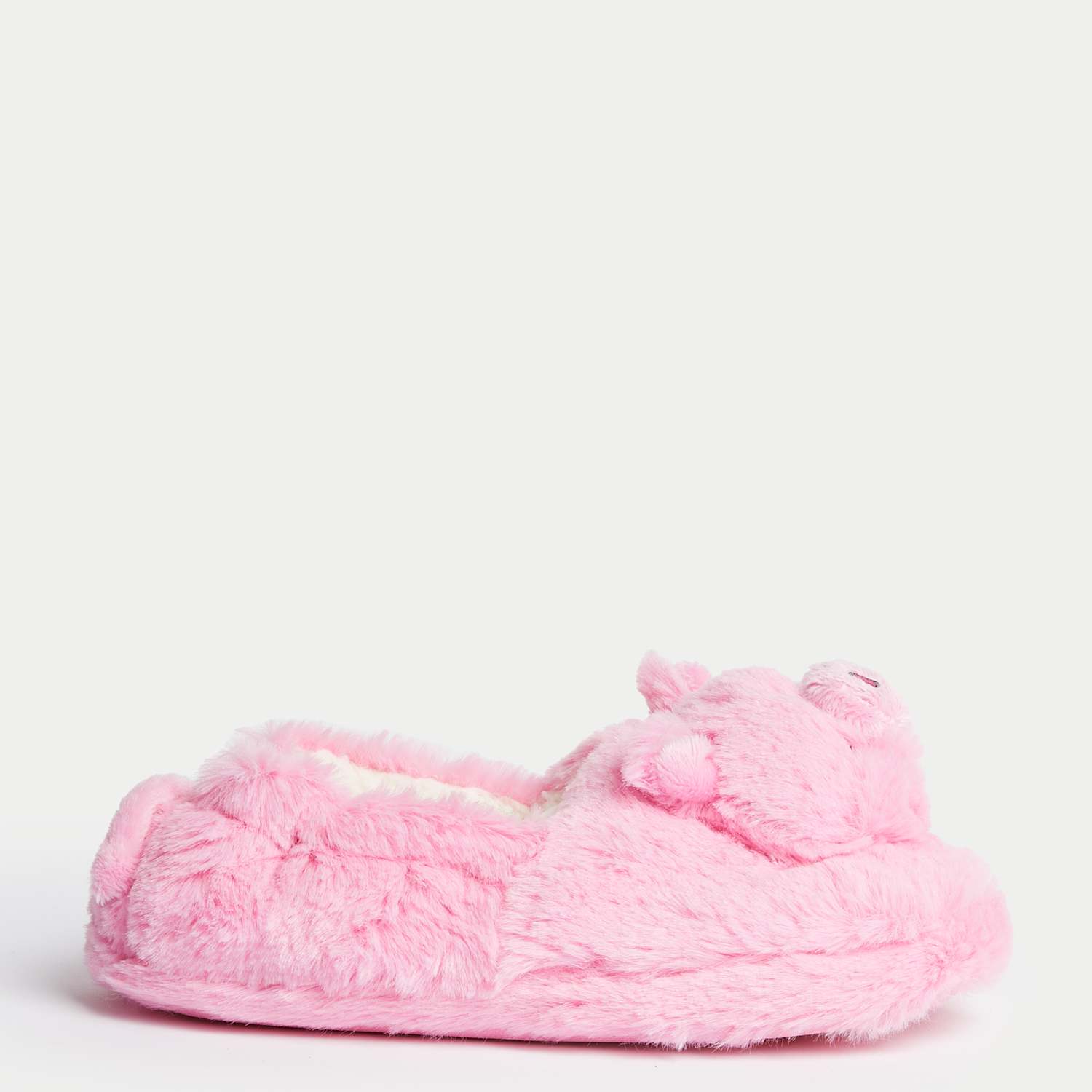 Girls Percy Pig Slippers (4 Small - 6 Large) - Pink