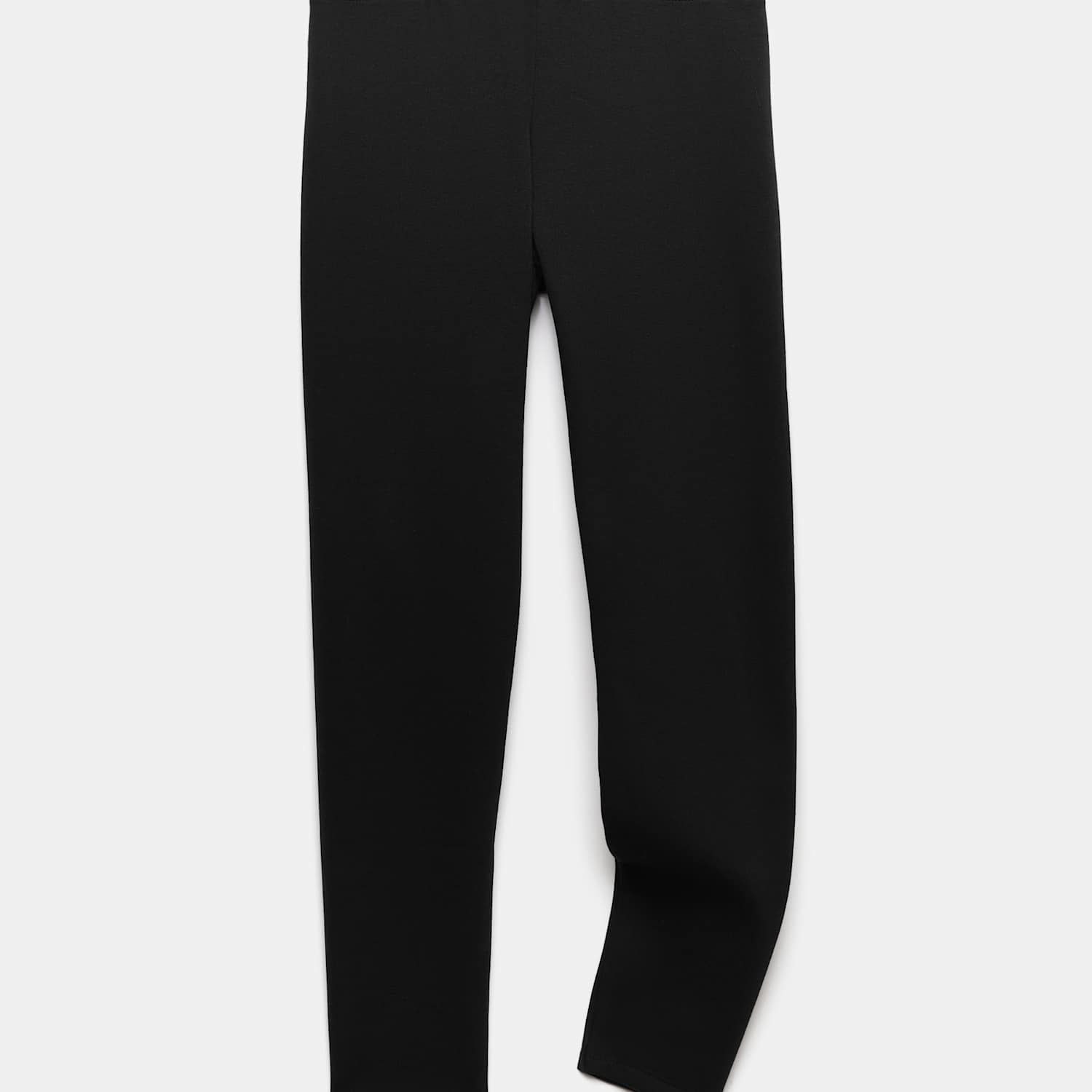 M&S Girls Fleece Lined Leggings (6-16 Yrs) - 15-16 Years - Black
