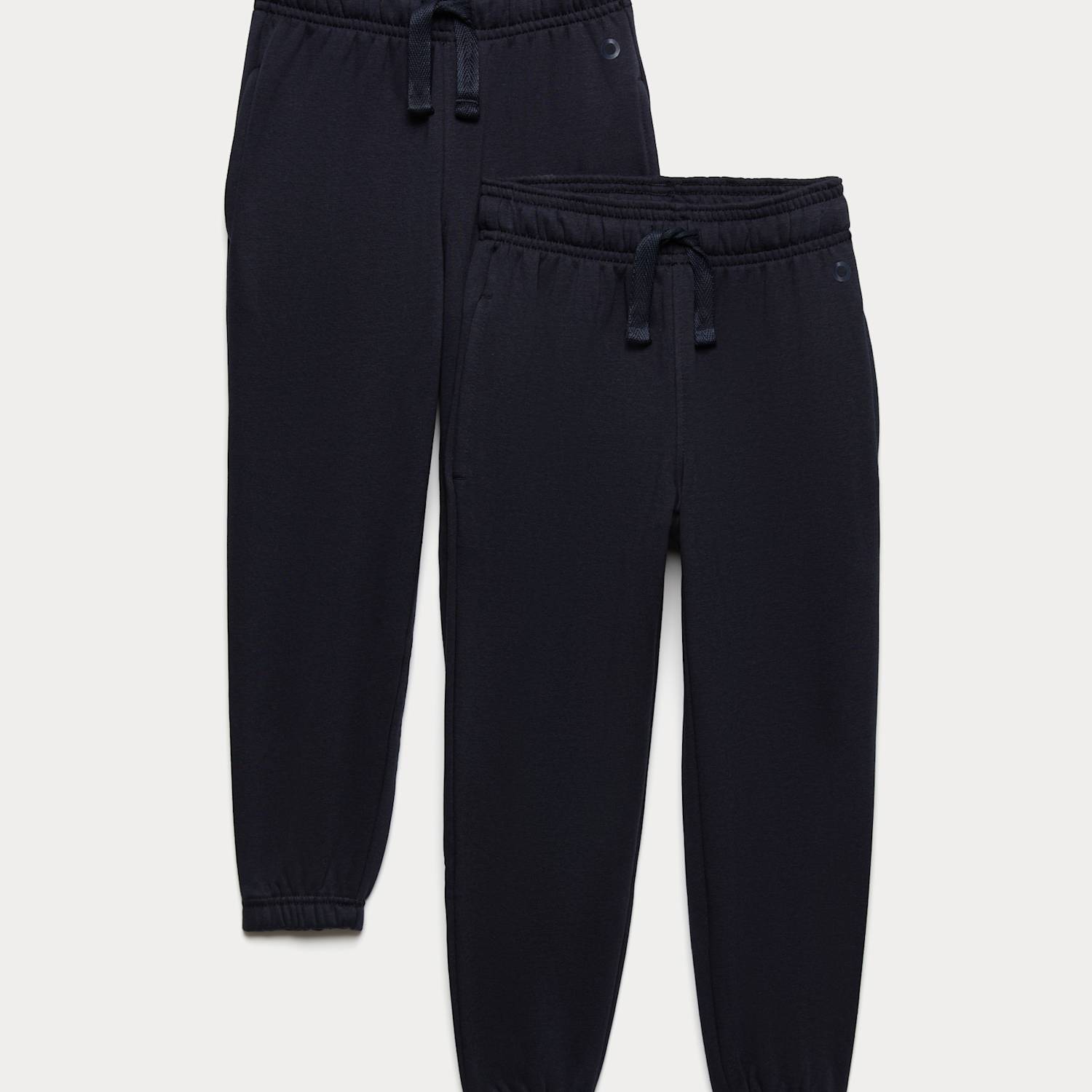 Goodmove Boys 2 Pack School Joggers (2-16 Yrs) - 2-3 Years - Navy