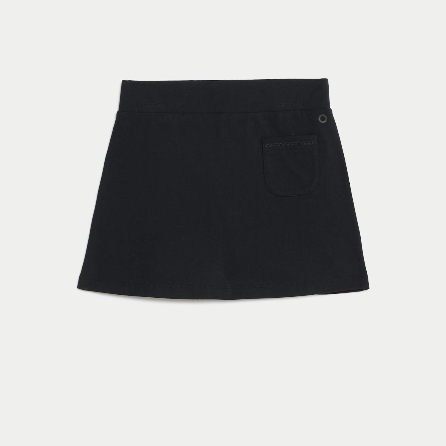 Goodmove Girls Sports School Skorts (2-16 Yrs) - 9-10 Years - Black