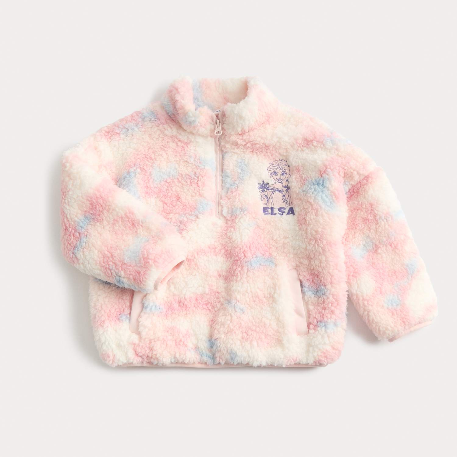 M&S Girls Disney Frozen Borg Fleece (2-8 Yrs) - 2-3 Years - Lilac Mix