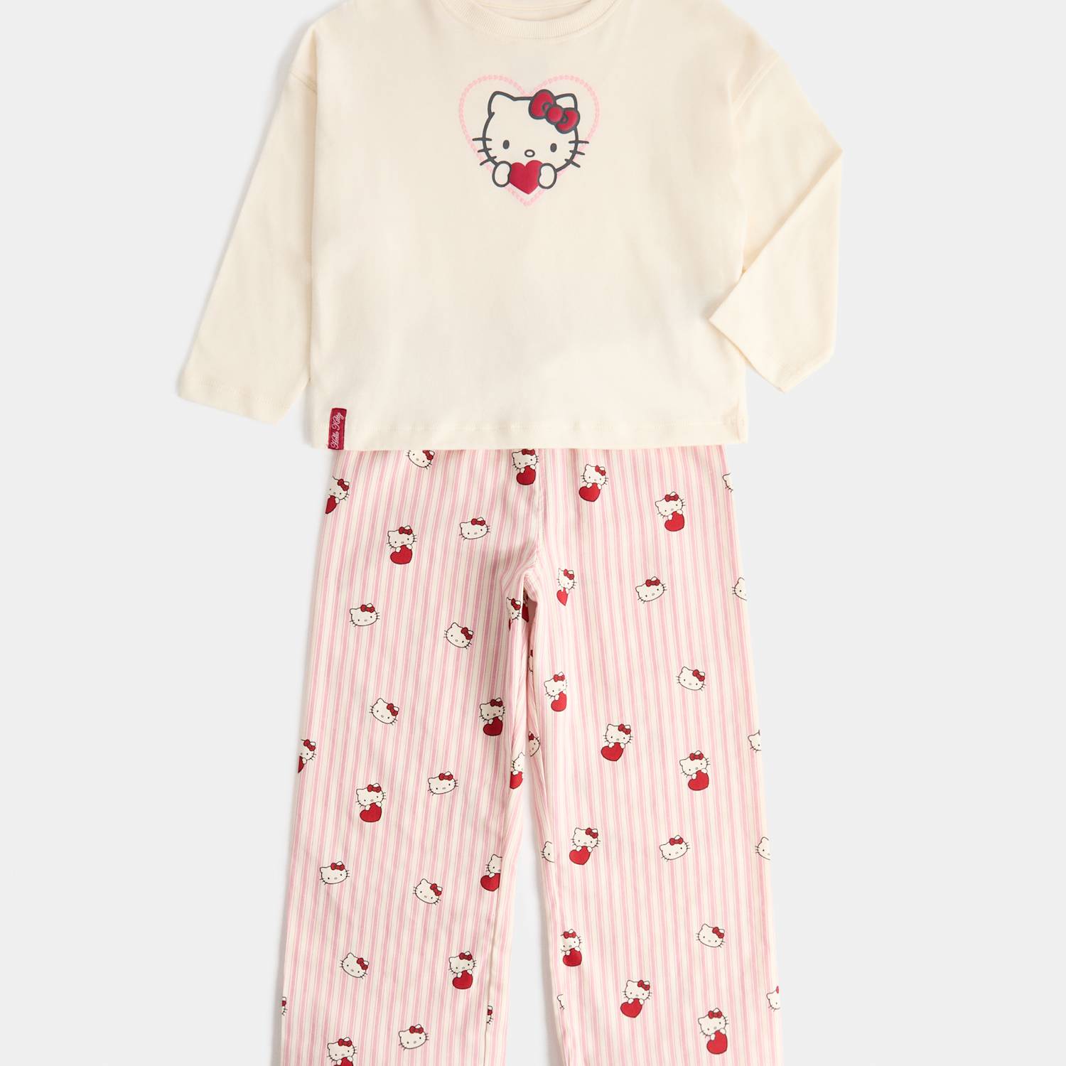 M&S Girls Hello Kitty Pyjamas (1-8 Yrs) - 7-8 Years - Multi