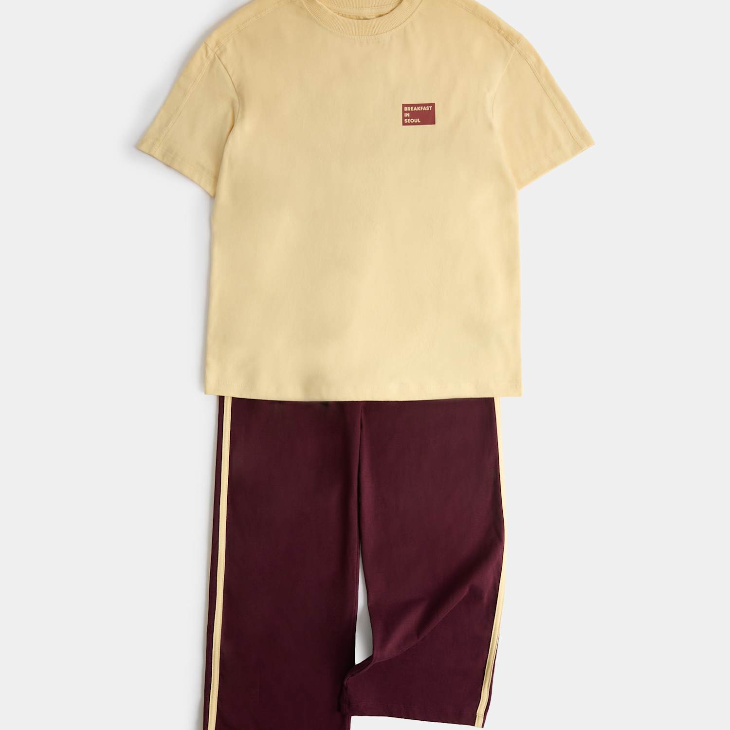 M&S Boys Pure Cotton Printed Pyjamas (6-16 Yrs) - 12-13 Years - Yellow Mix