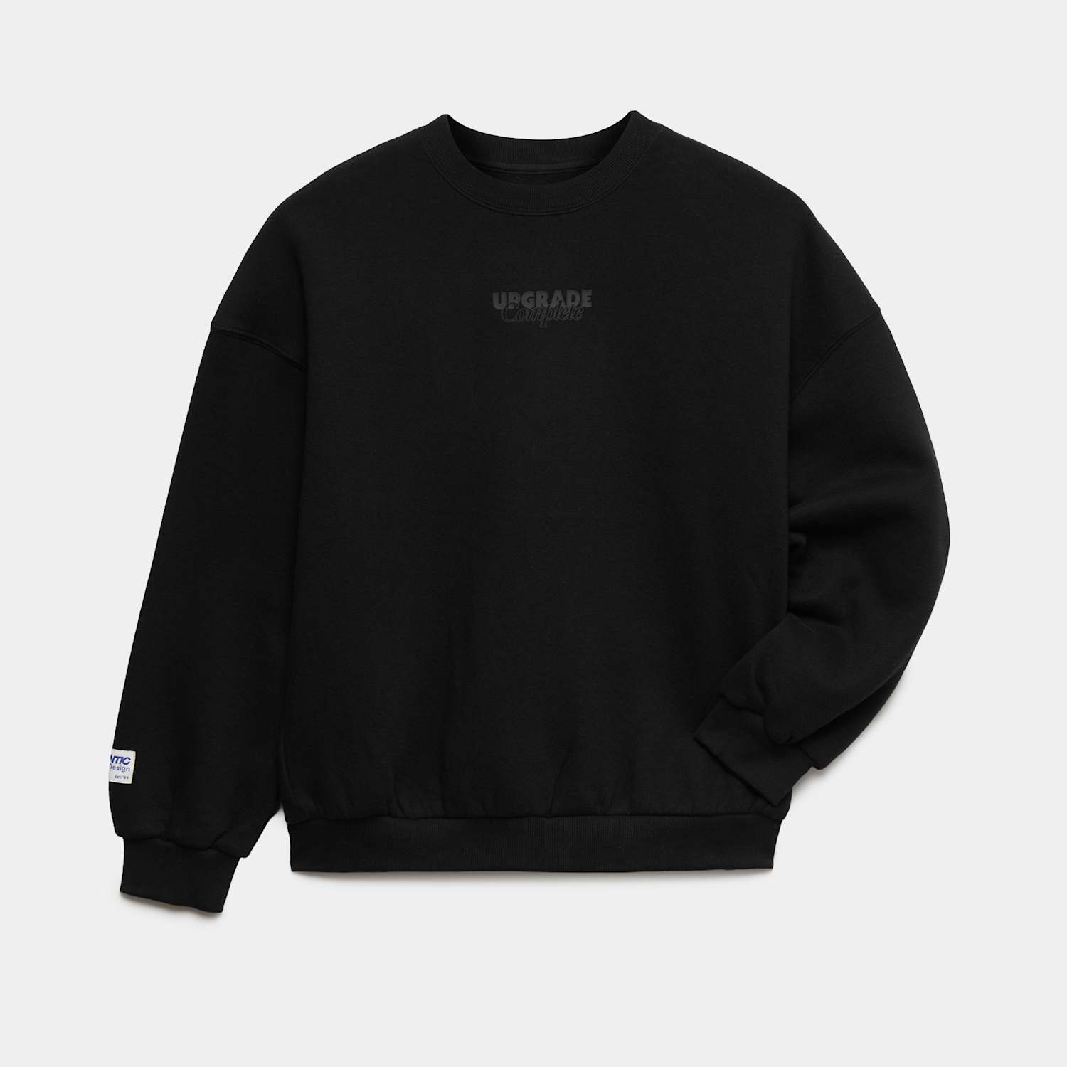 M&S Boys Cotton Rich Graphic Sweatshirt - 6-7 Years - Black