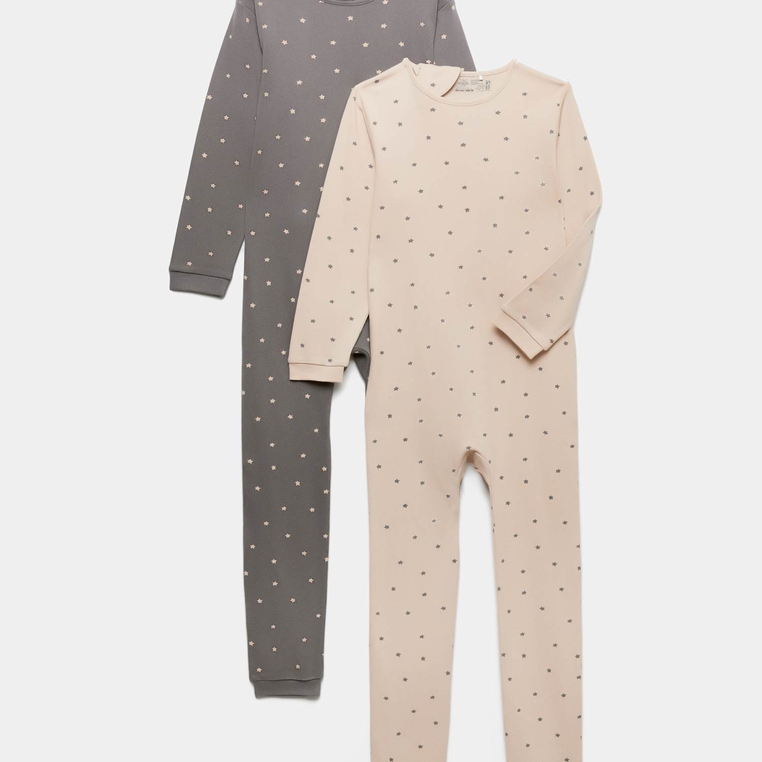 M&S Kids 2 Pack Adaptive Back Opening Sleepsuits (3-16 Yrs) - 13-14 Years - Charcoal Mix