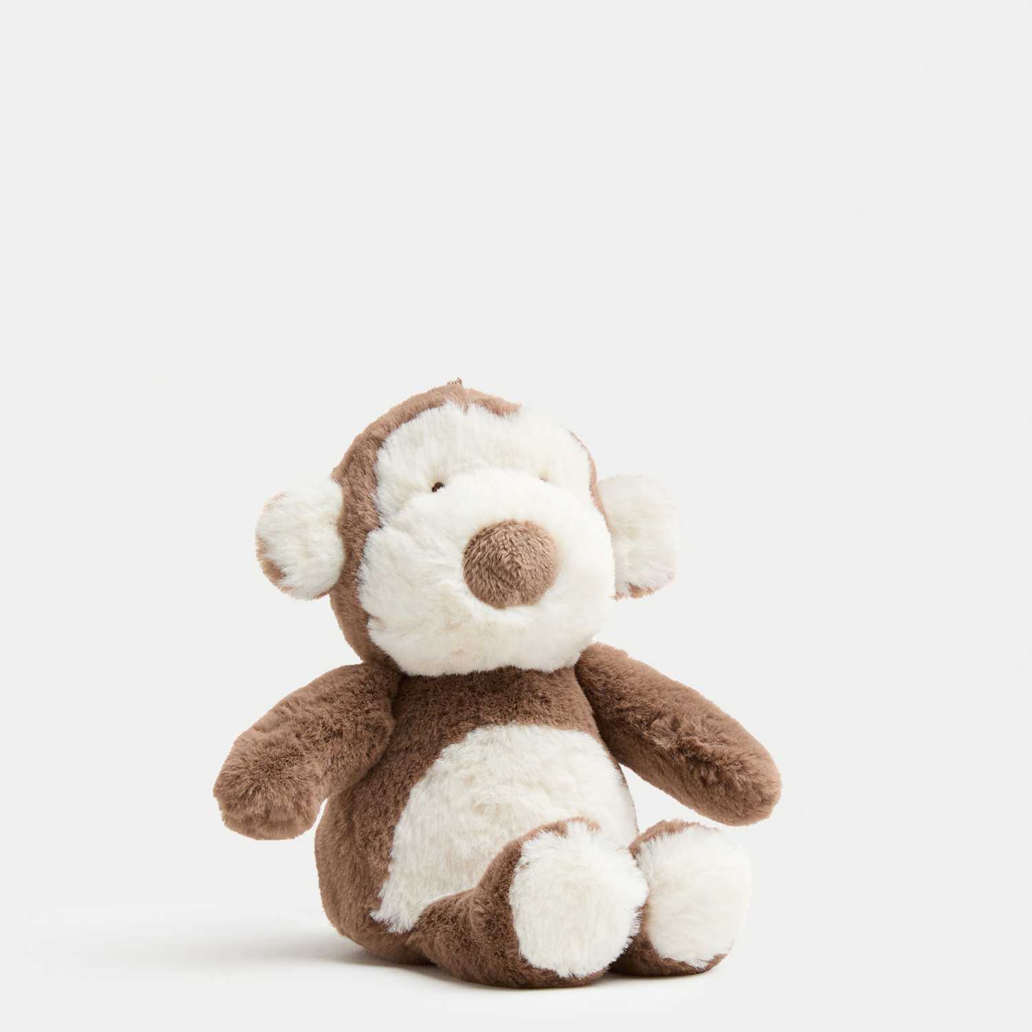 M&S Boys Mini Monkey Plush Toy (0+ Yrs) - Brown Mix