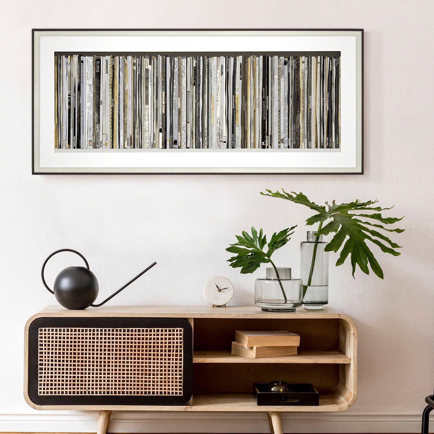 Gallery Direct Unisex Classic Vinyl Rectangle Framed Art - White - Available at M&S