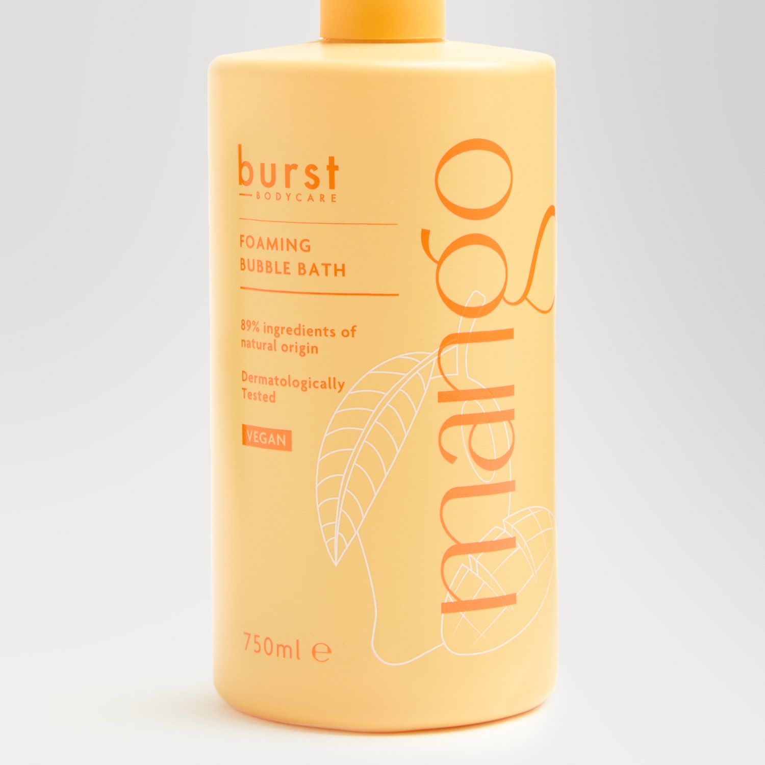 Burst Bodycare Women's Mango Bubble Bath - Available at M&S