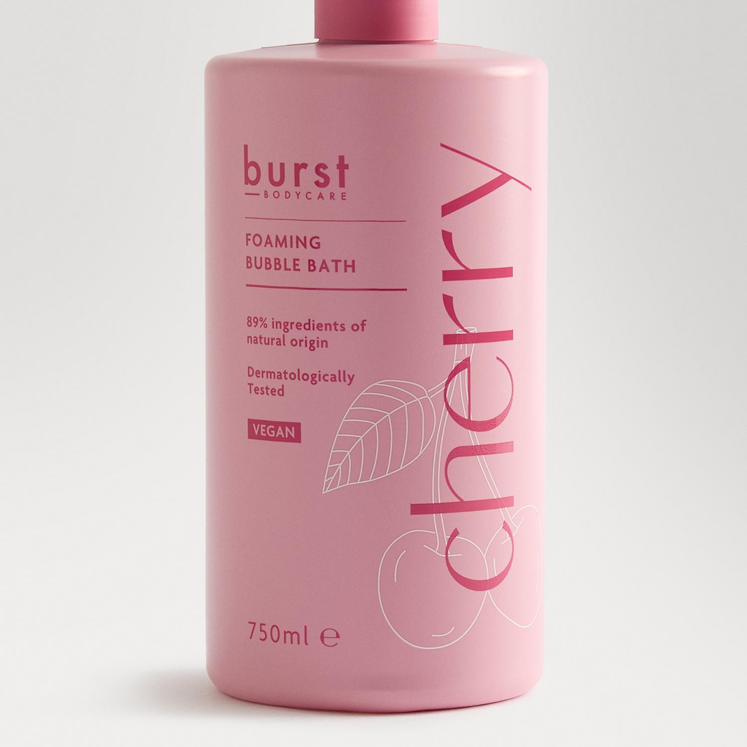 Burst Bodycare Women's Cherry Bubble Bath - Available at M&S