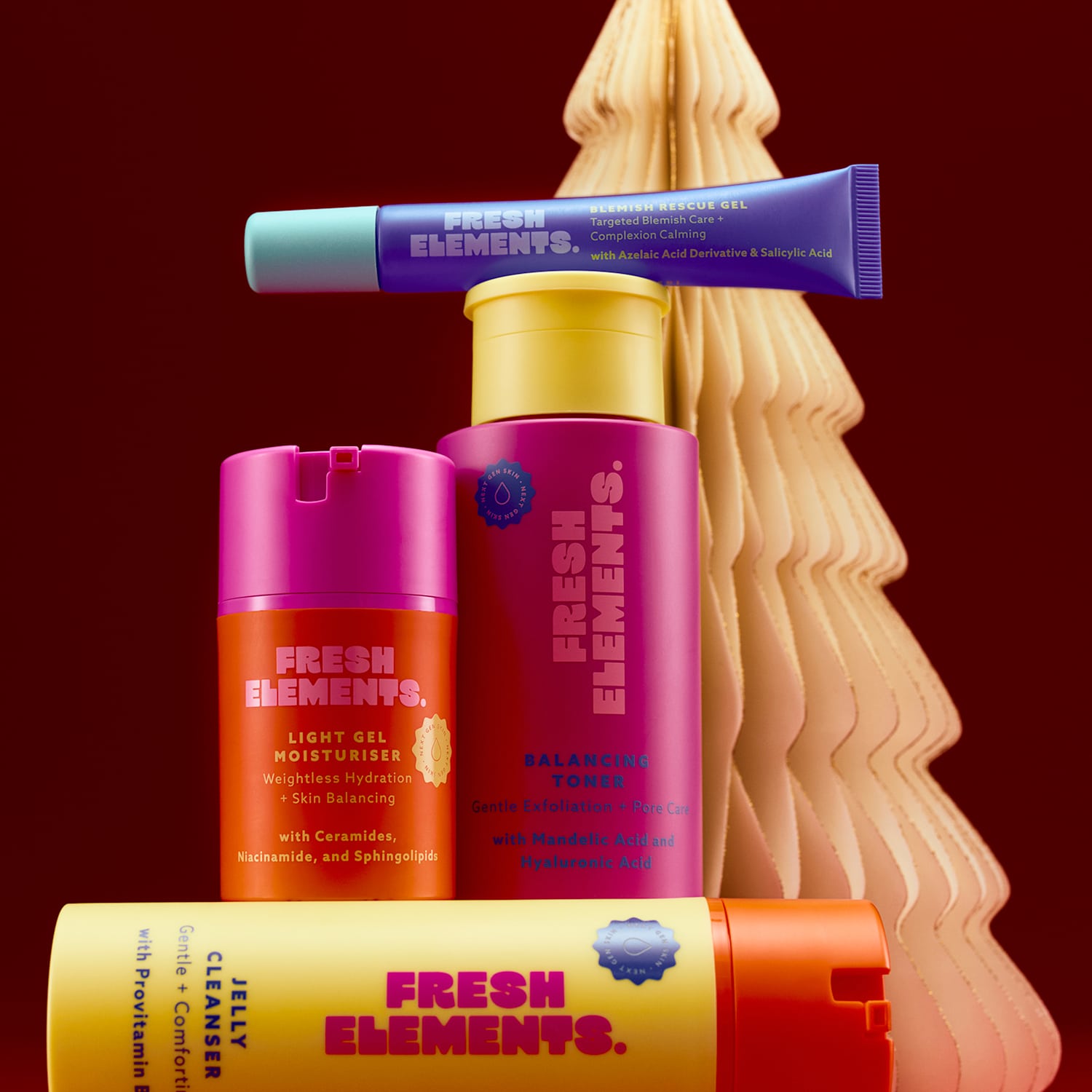 Fresh Elements Women's Blemish Prone Skincare Saviours Set