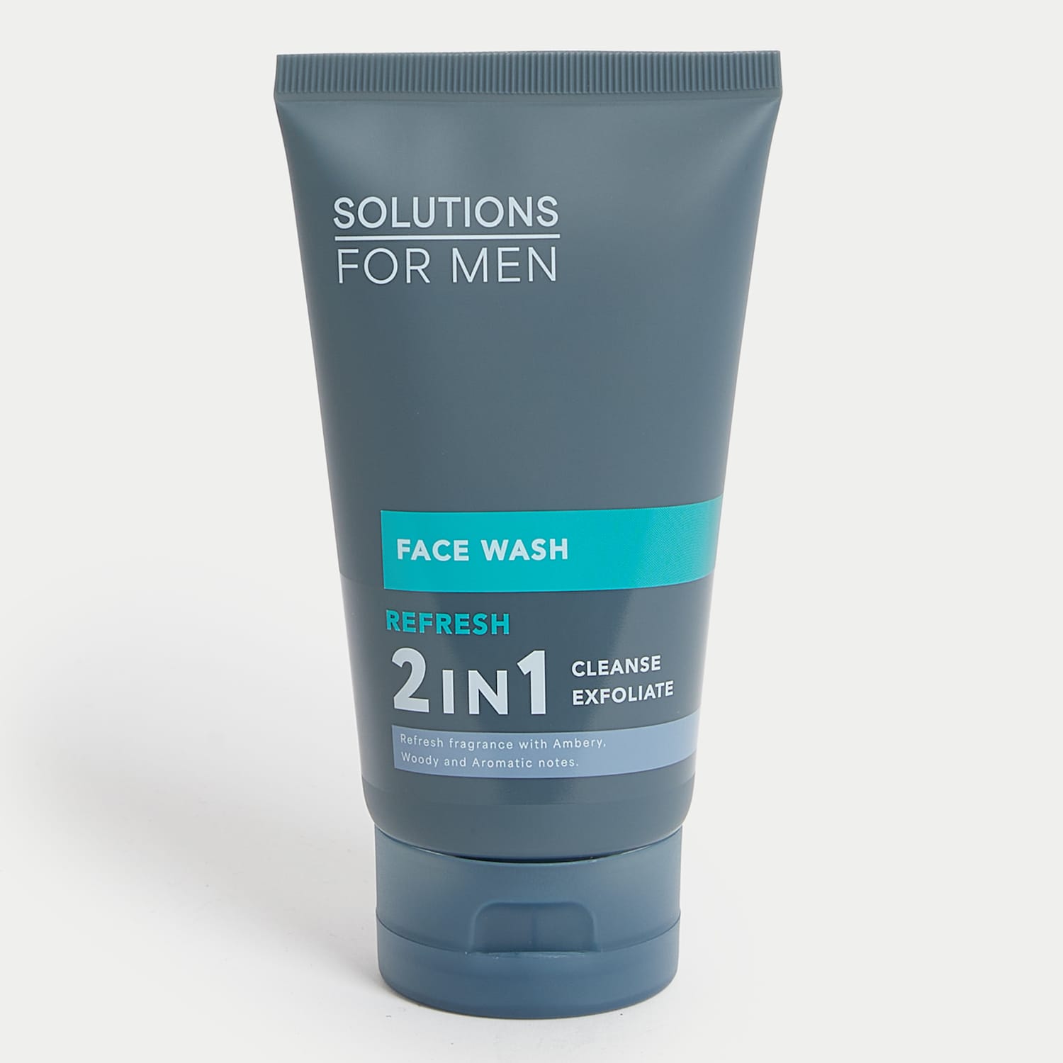 Solutions For Men Men's REFRESH Face Wash 150ml - Available at M&S