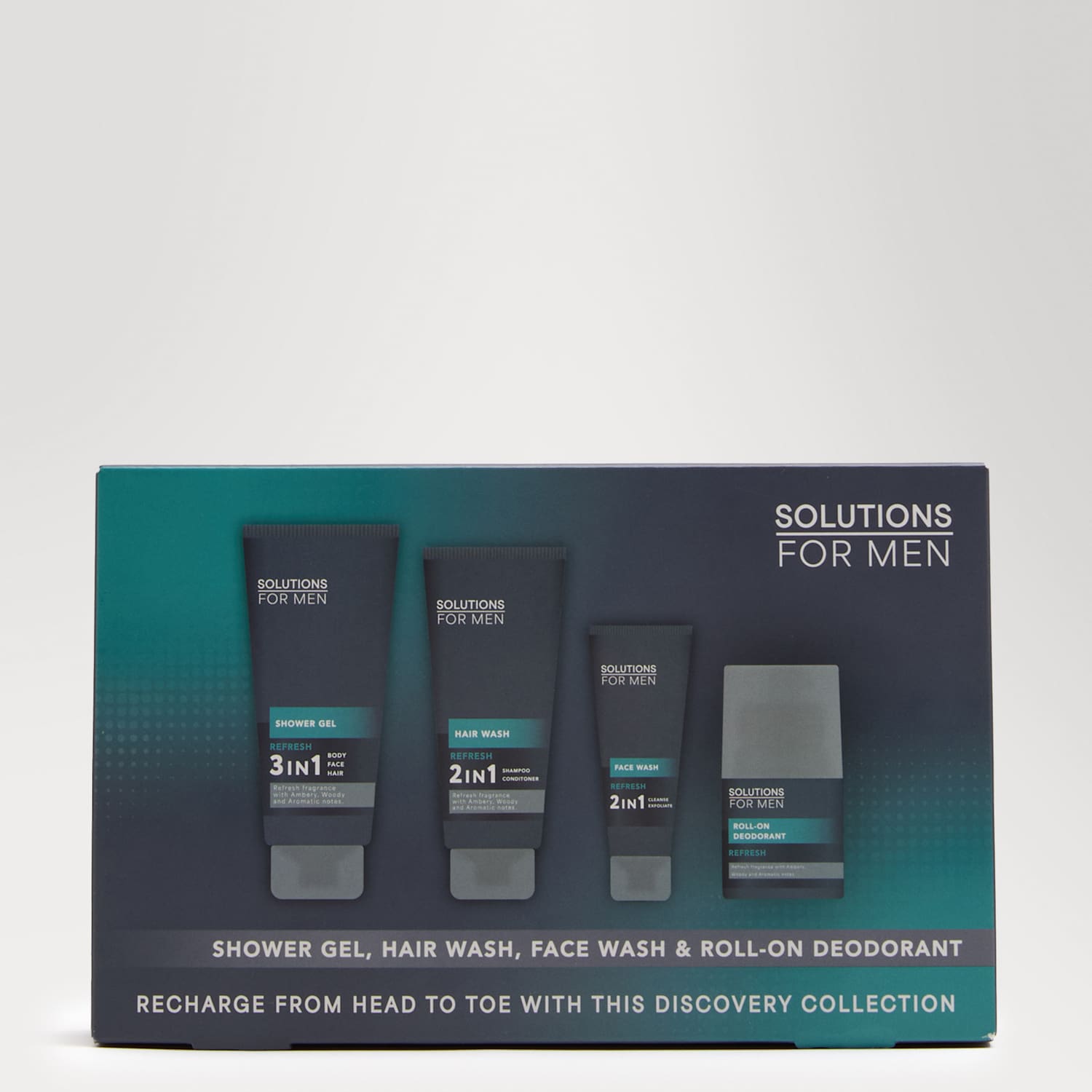 Solutions For Men Men's REFRESH Discovery Set - Available at M&S