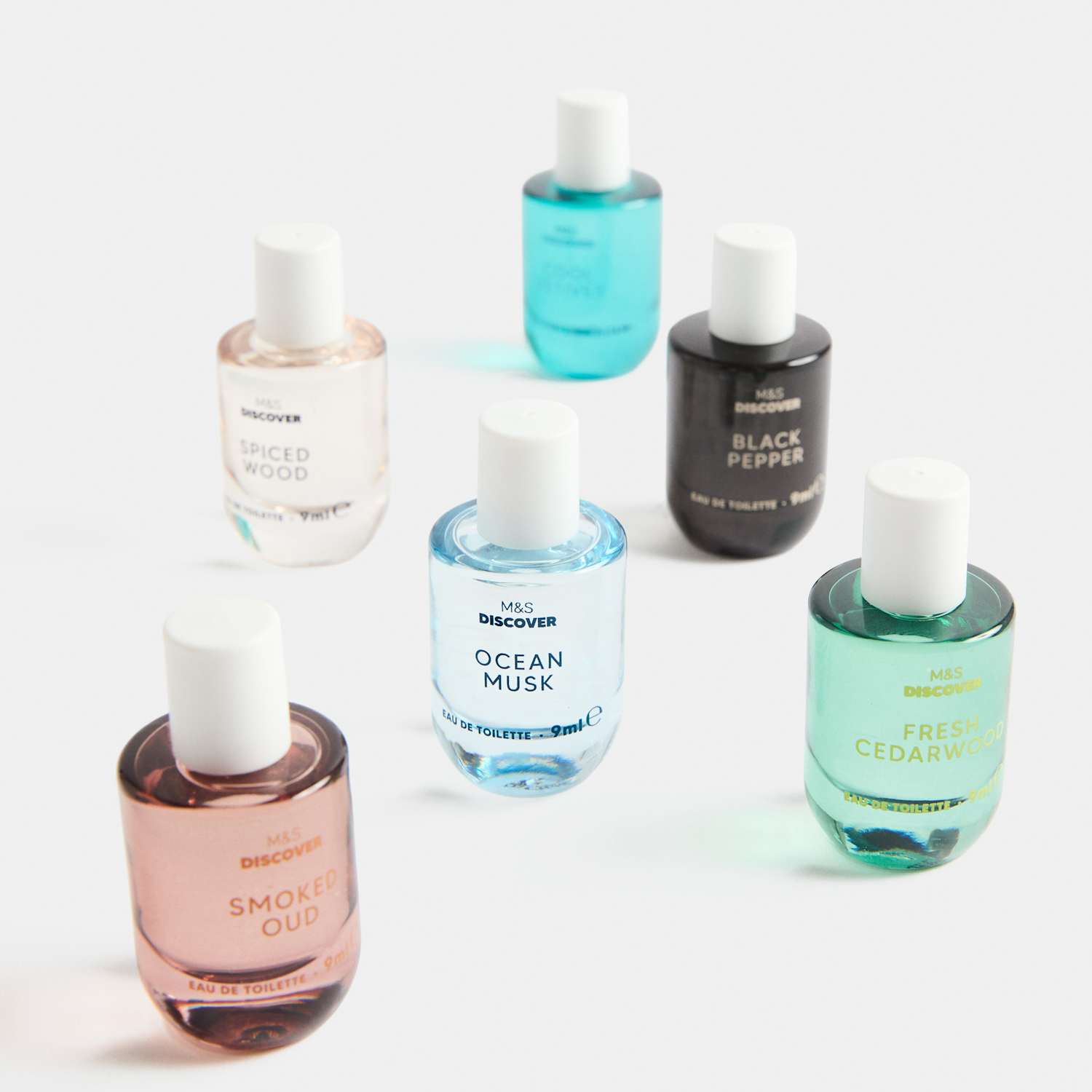 Men's Mini Fragrance Discovery Set 6x9ml