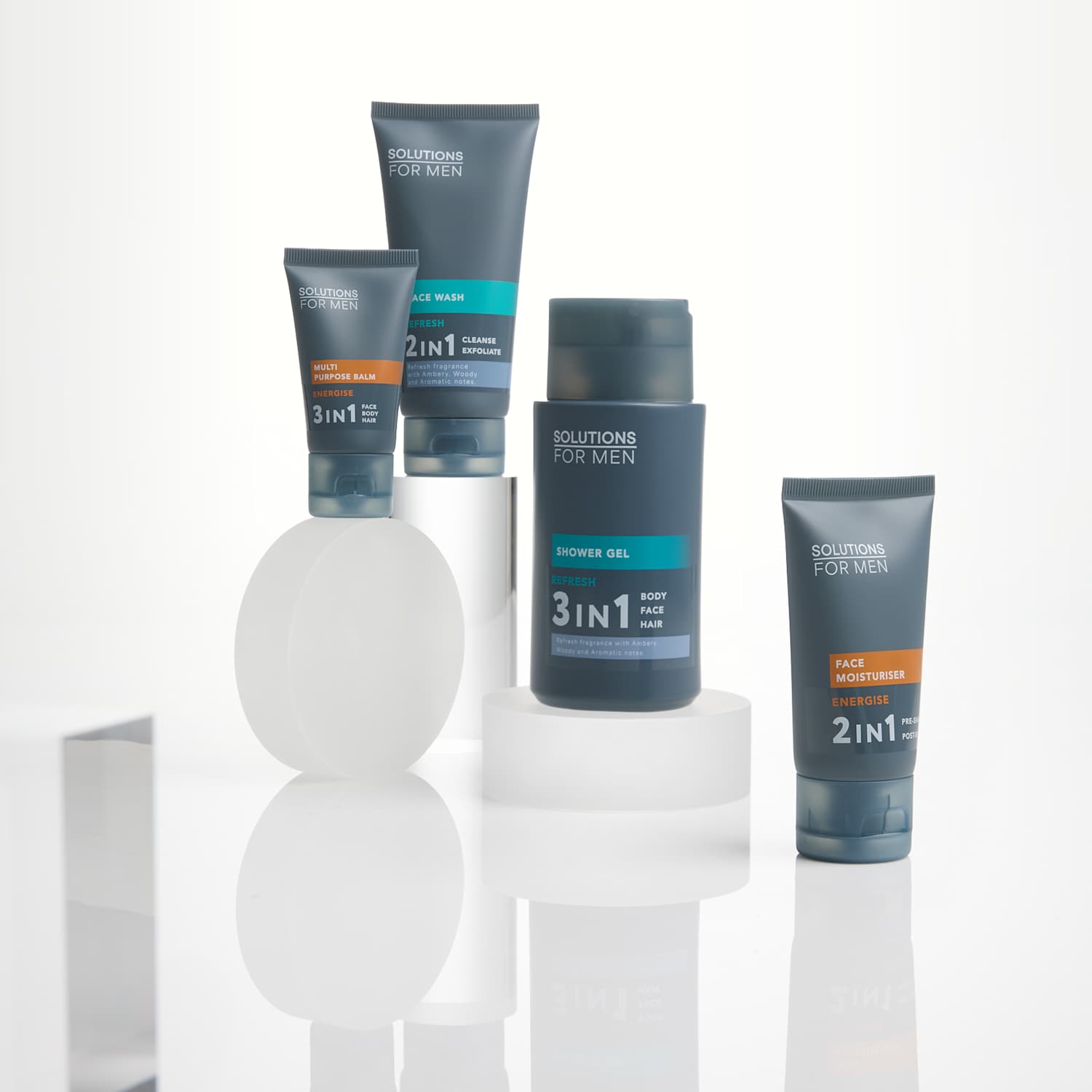 Solutions For Men Men's Refresh & Energise Gift Set - Available at M&S
