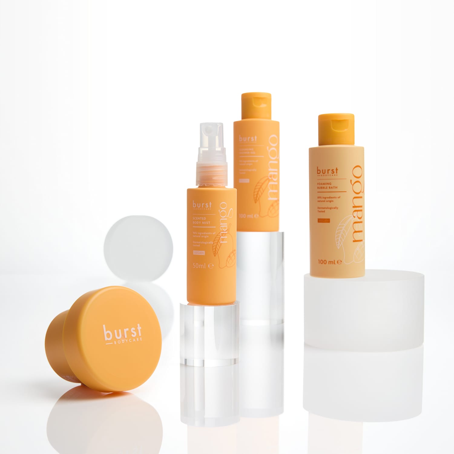 Burst Bodycare Women's Mango Quad Set - Available at M&S