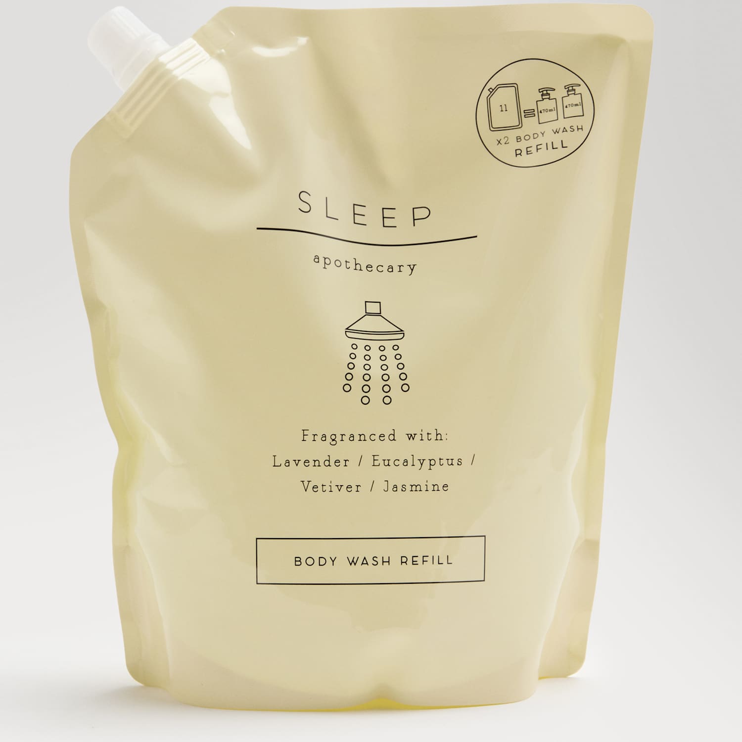 Apothecary Women's Sleep Body Wash Refill