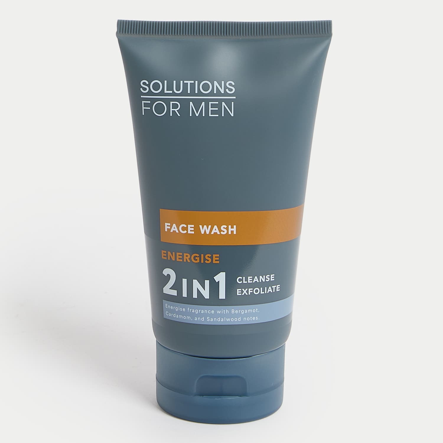 Solutions For Men Men's ENERGISE Face Wash 150ml - Available at M&S