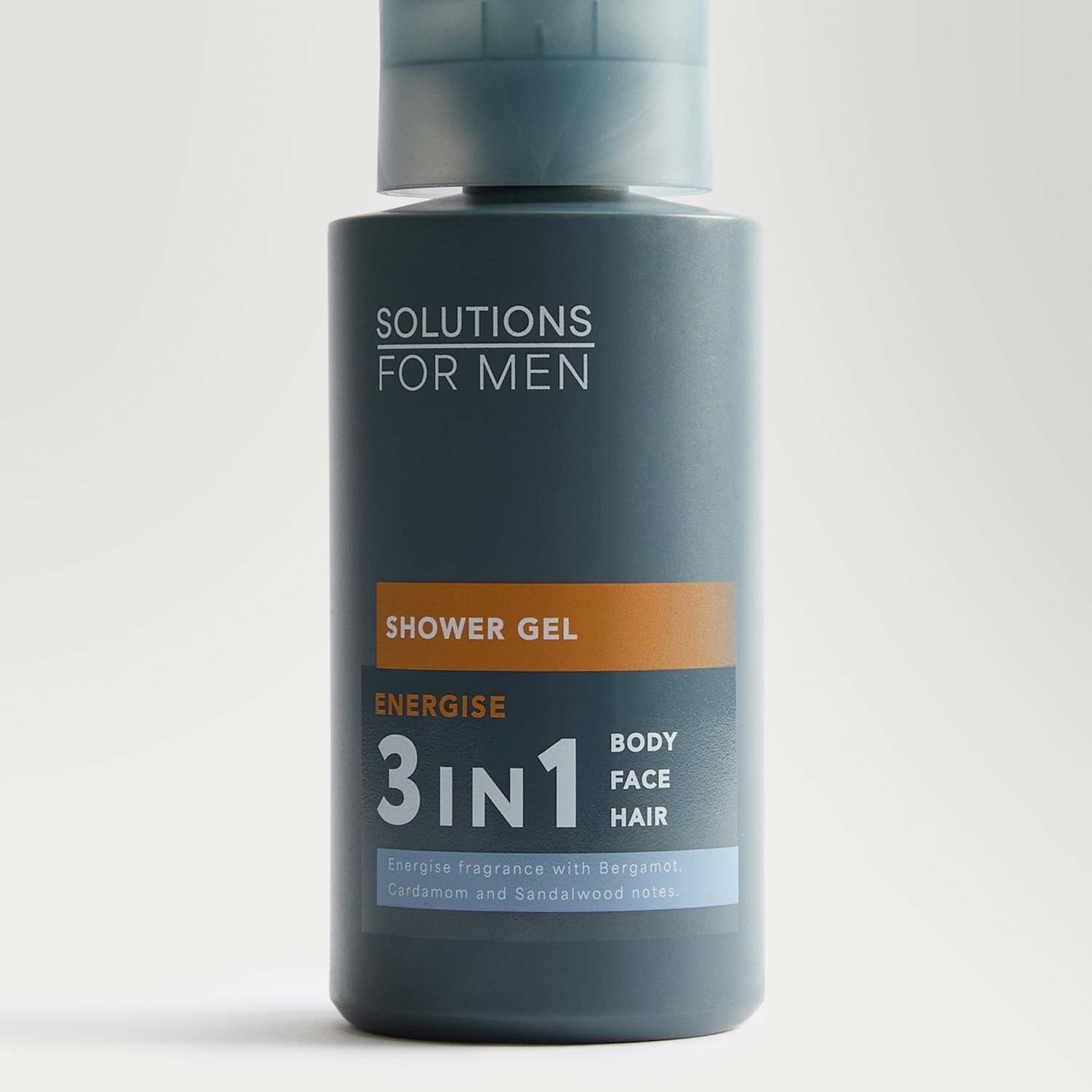 Solutions For Men Men's ENERGISE Shower Gel 300ml - Available at M&S