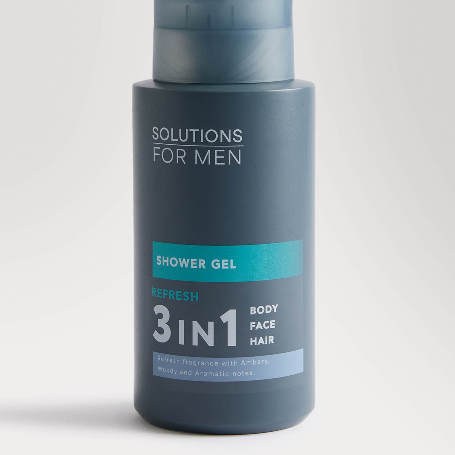 Solutions For Men Men's REFRESH Shower Gel 300ml - Available at M&S