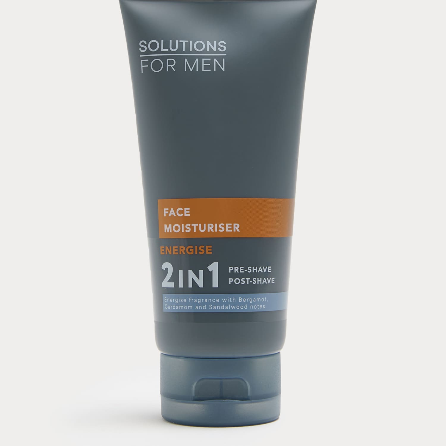 Solutions For Men Men's 2-in-1 ENERGISE Face Moisturiser 100ml - Available at M&S
