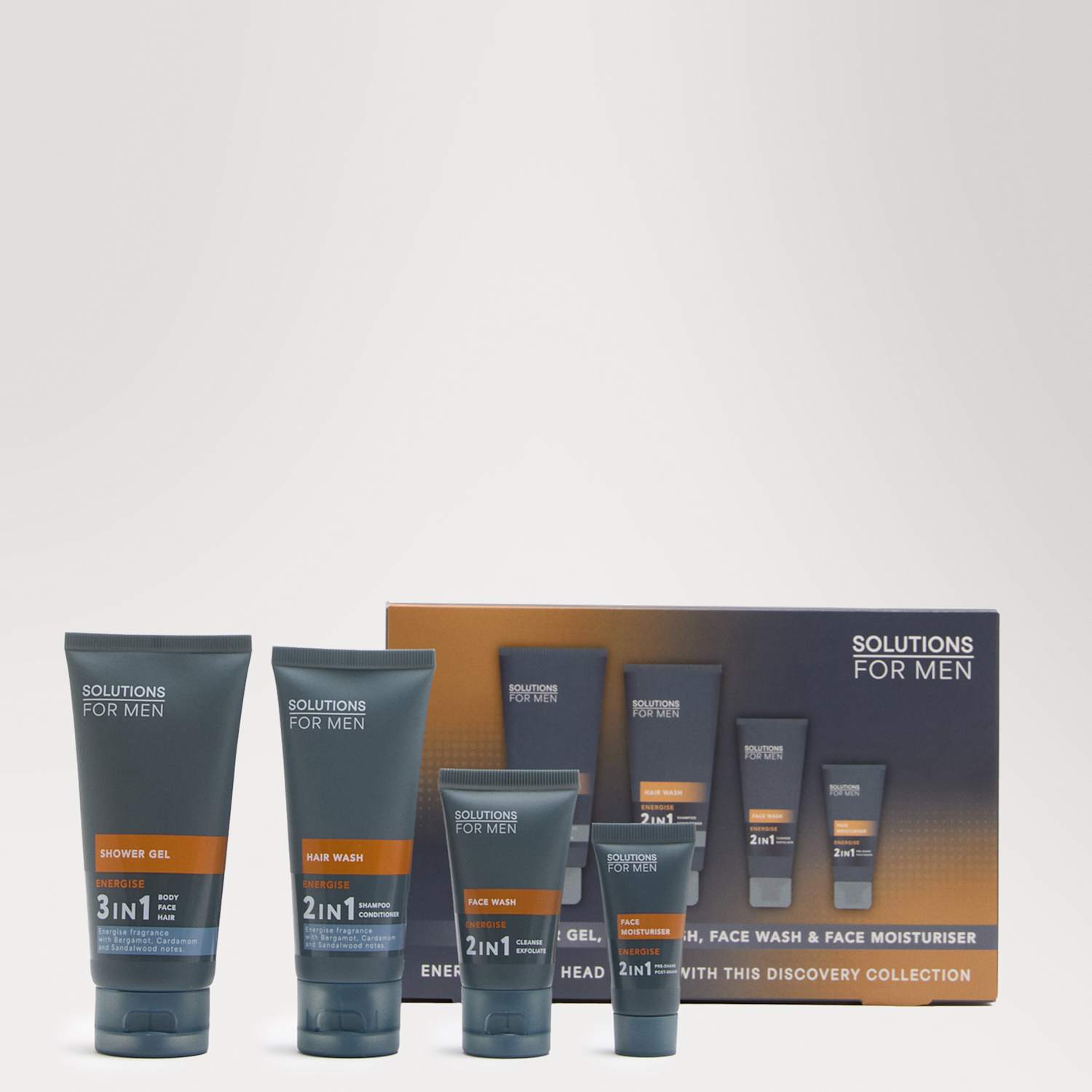 Solutions For Men Men's ENERGISE Discovery Set - Available at M&S