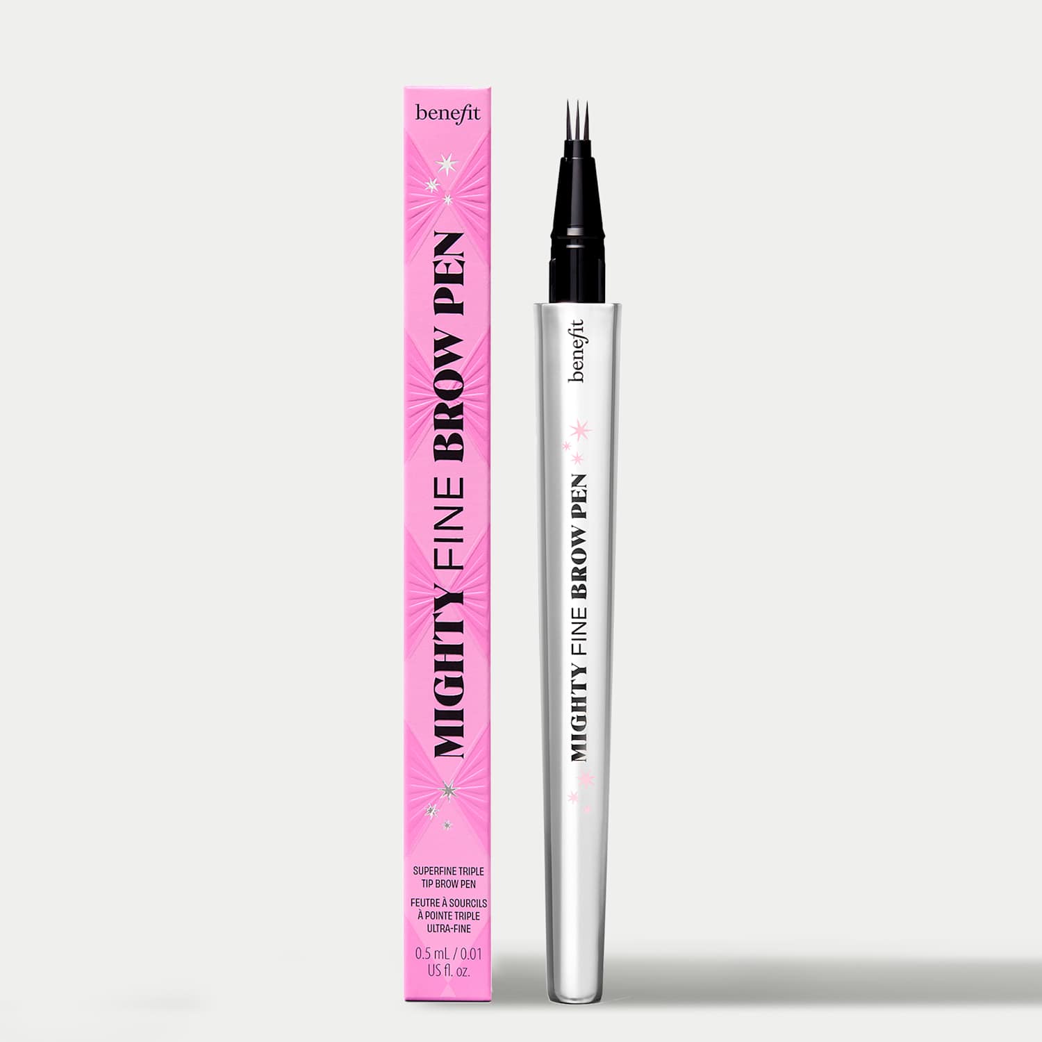 Benefit Women's Mighty Fine Brow Superfine Triple Tip Pen 0.5ml - Light Sand - Available at M&S