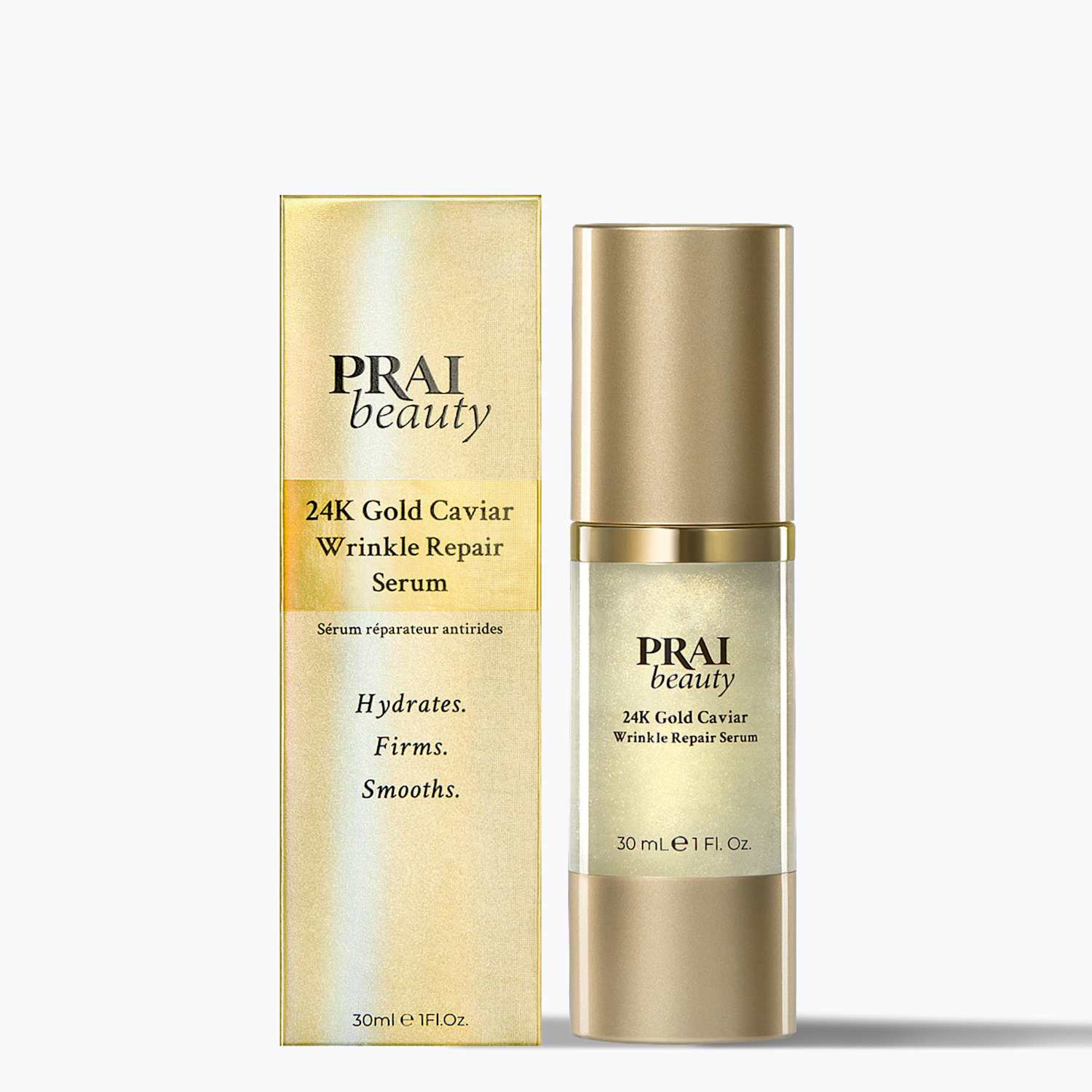 Prai Women's 24K Gold Wrinkle Repair Serum 30ml - Available at M&S