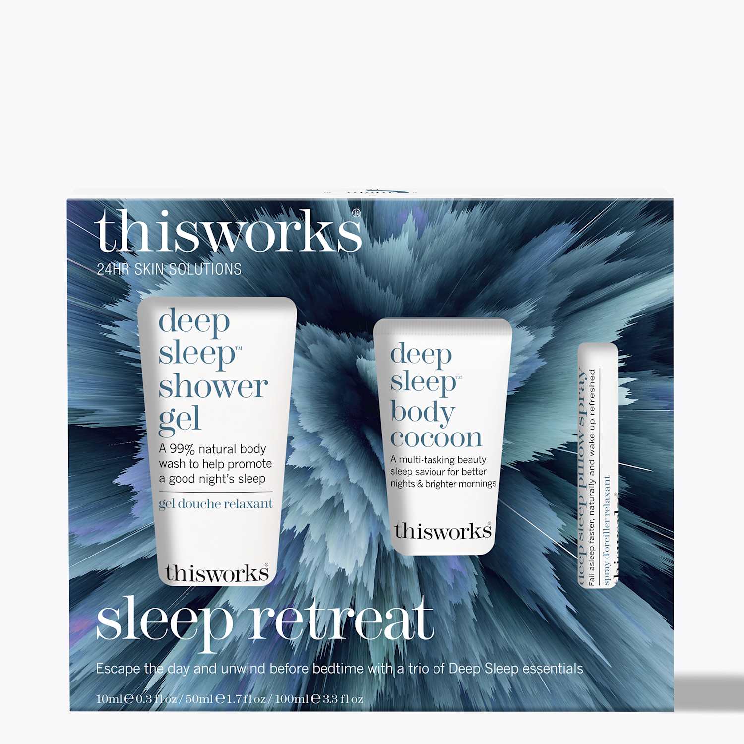 This Works Men's Sleep Retreat Kit - Available at M&S