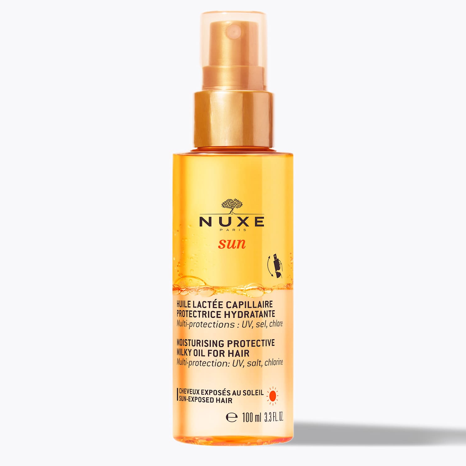 Nuxe Women's Sun Moisturising Protective Milky Oil for Hair 100ml - Available at M&S