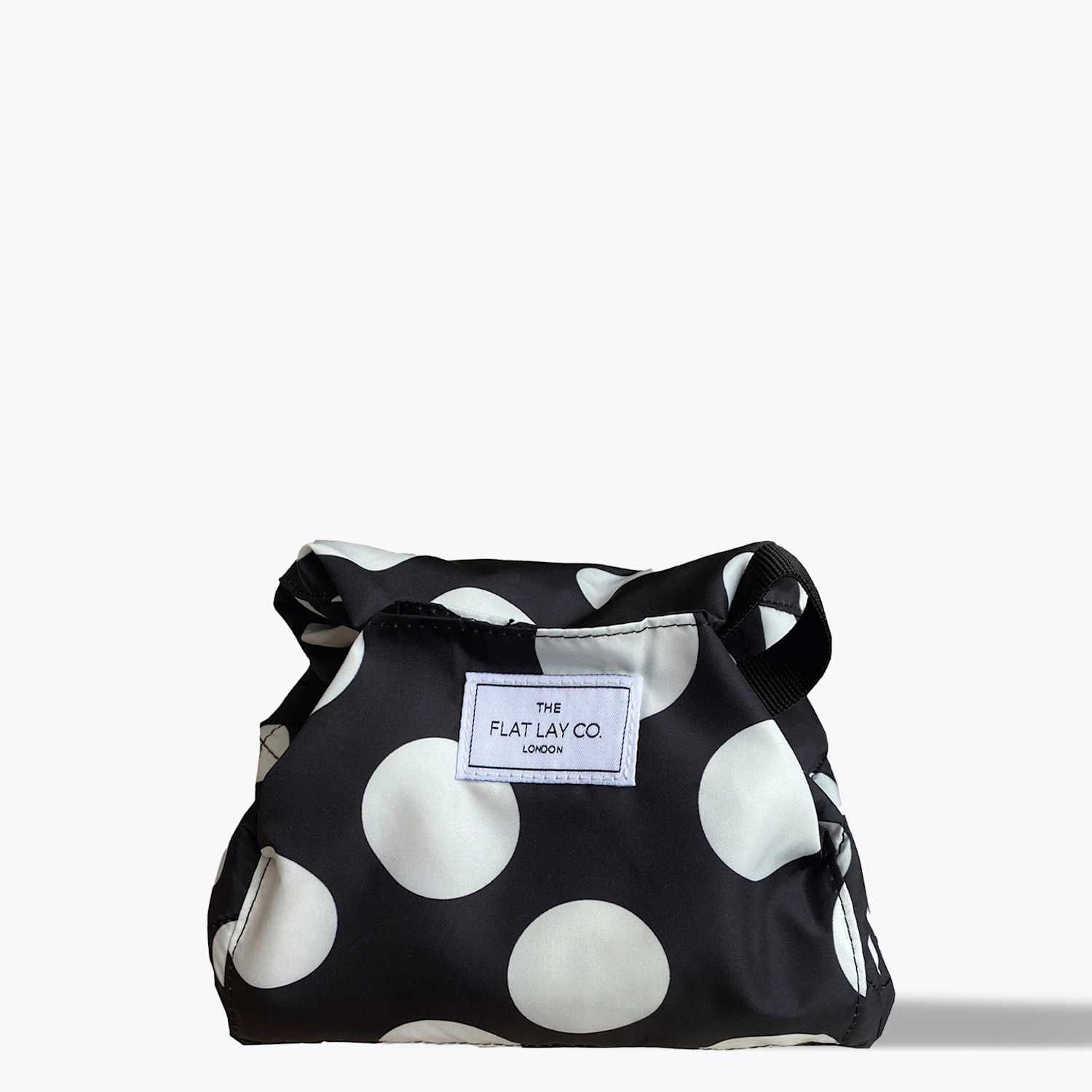 The Flat Lay Co. Women's Open Flat Makeup Bag In Double Spots - Available at M&S