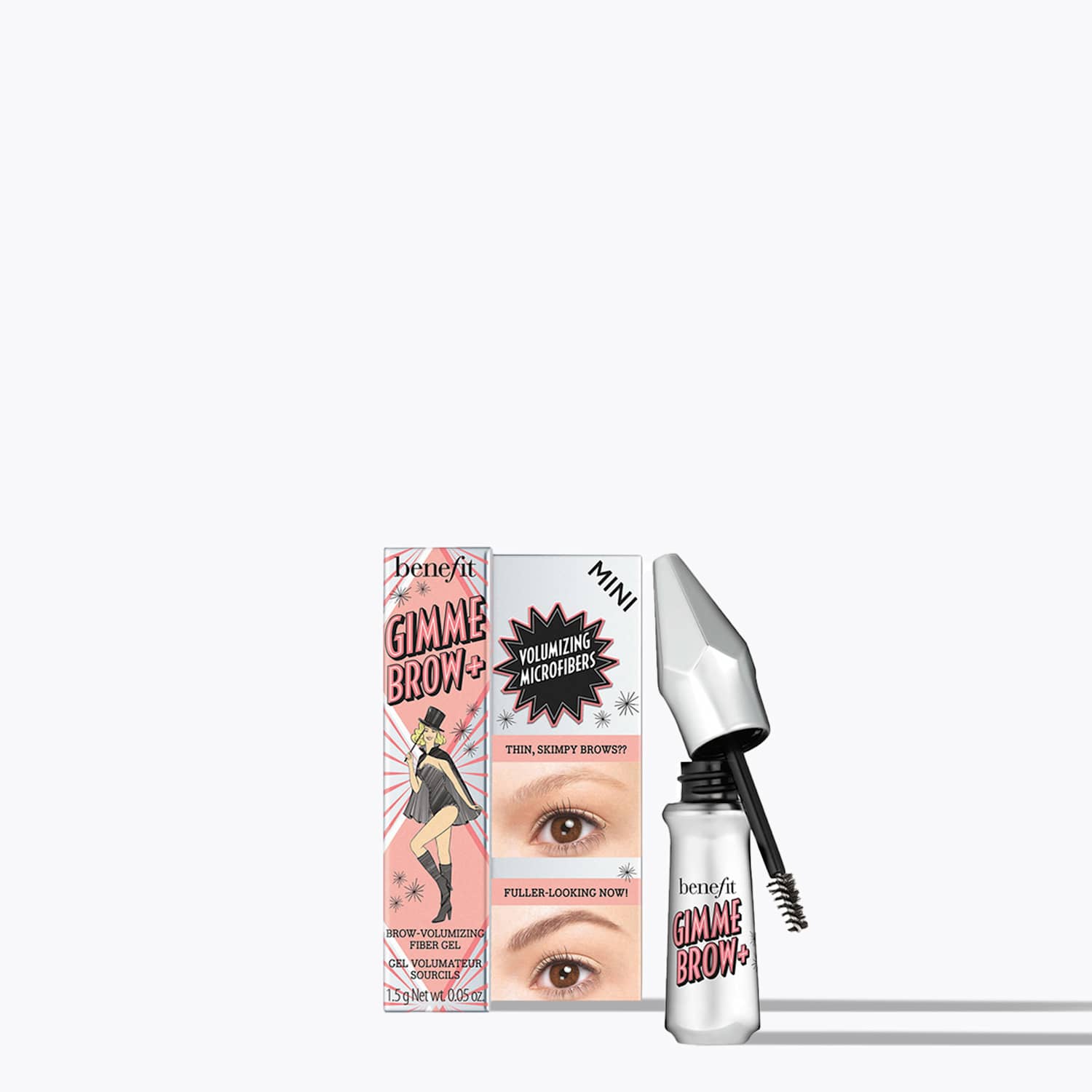 Benefit Women's Gimme Brow Volumising Eyebrow Gel Mini 1.5g - Hazelnut - Available at M&S