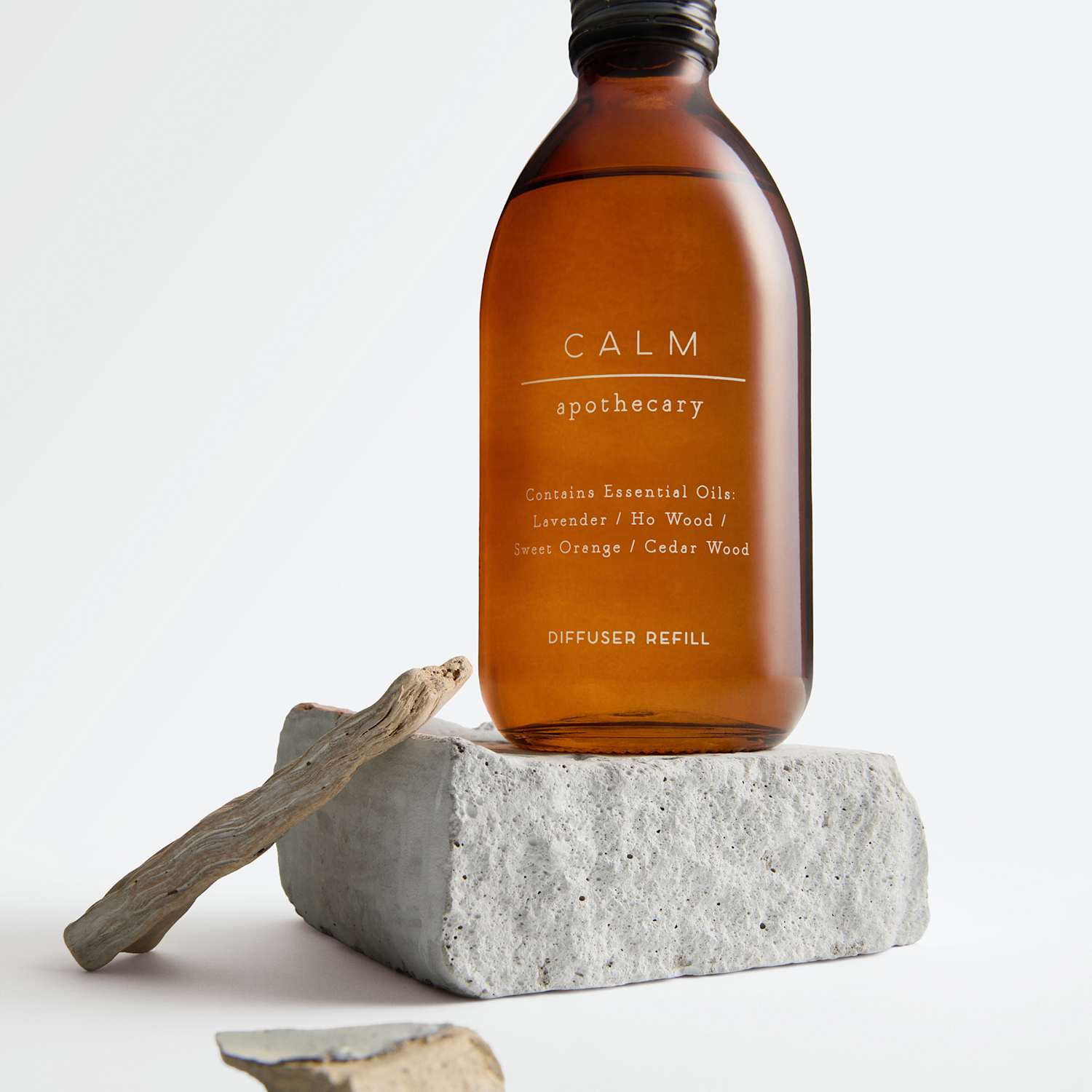 Apothecary Calm 230ml Diffuser Refill - Amber