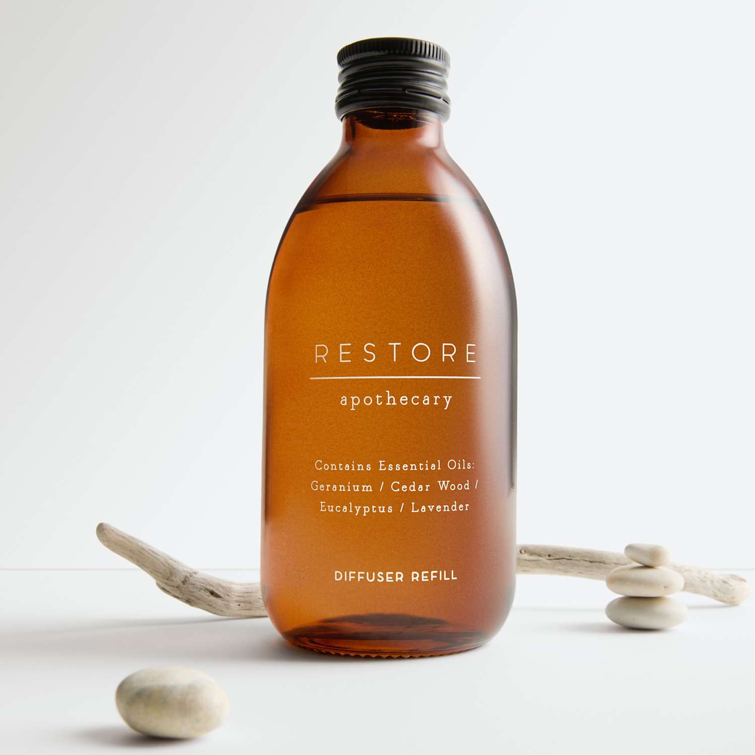 Apothecary Restore 230ml Diffuser Refill - Amber