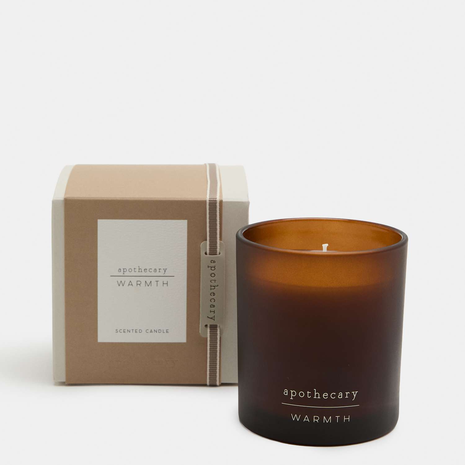 Apothecary Warmth Boxed Candle - Amber